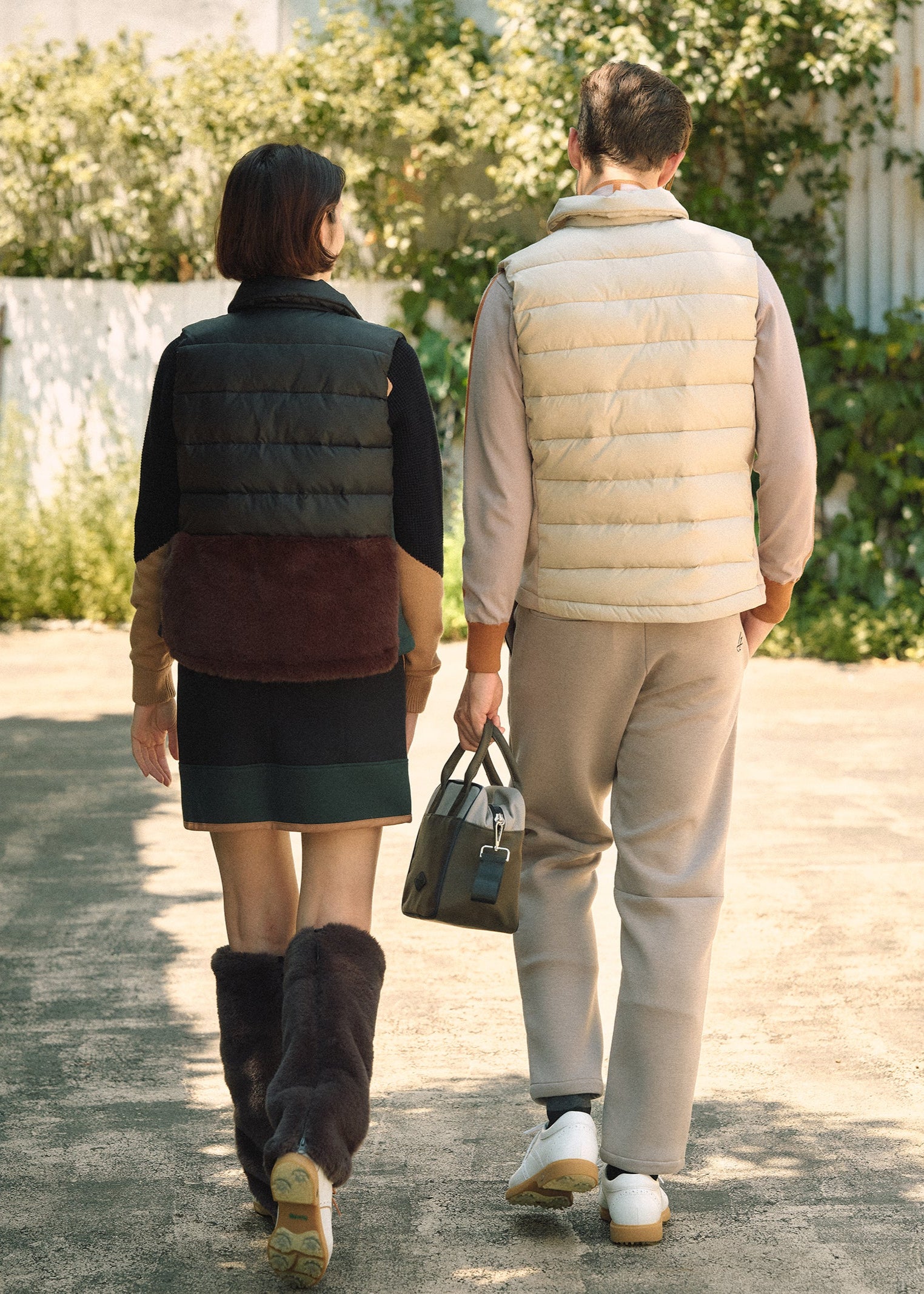 【NEW】ダブルニットパデッドベスト・メンズ