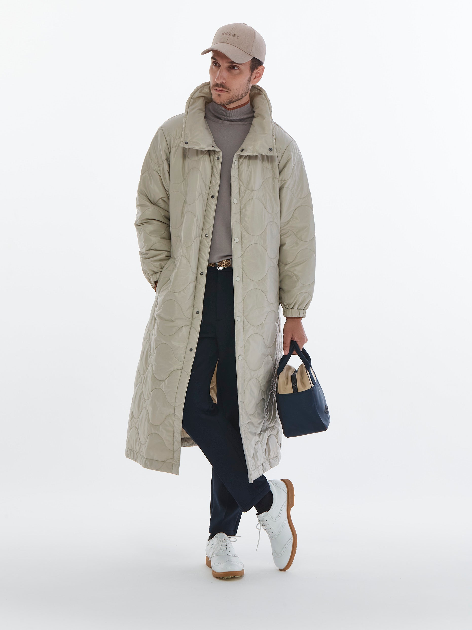 キルティングシェルベンチコート・ウィメンズ