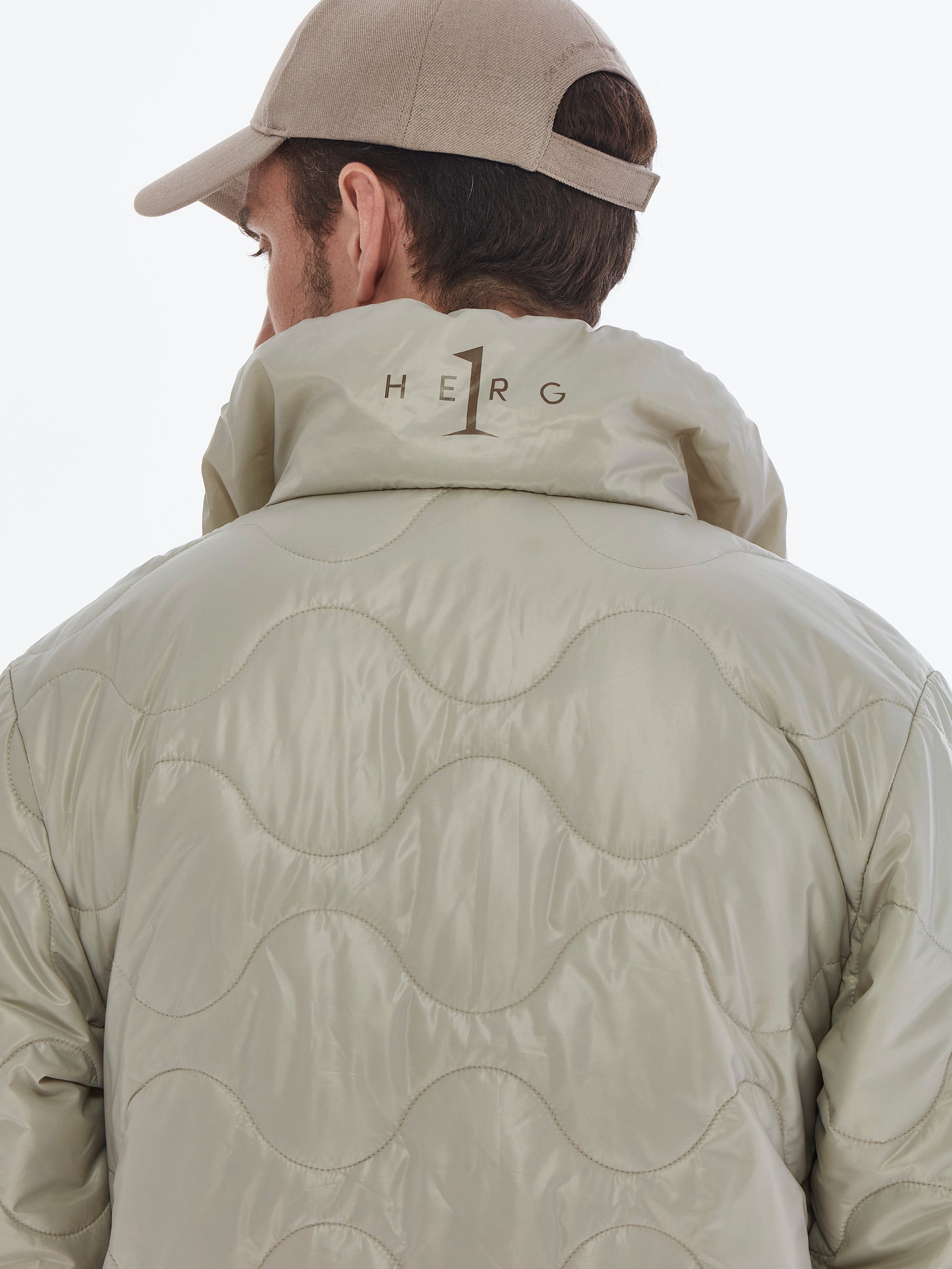 【NEW】キルティングシェルベンチコート・メンズ