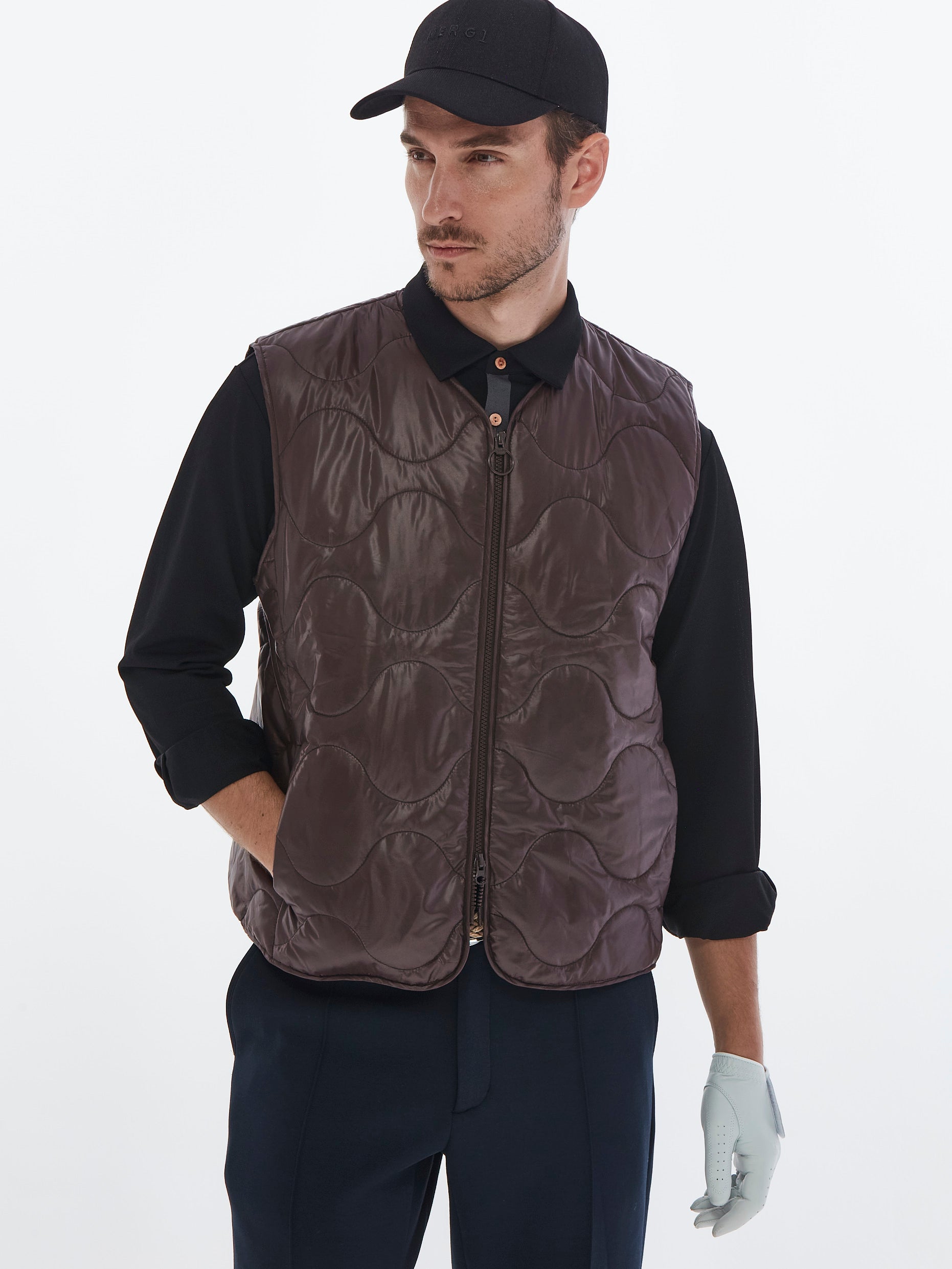 【NEW】ZERO-LAYER キルテッドベスト・メンズ