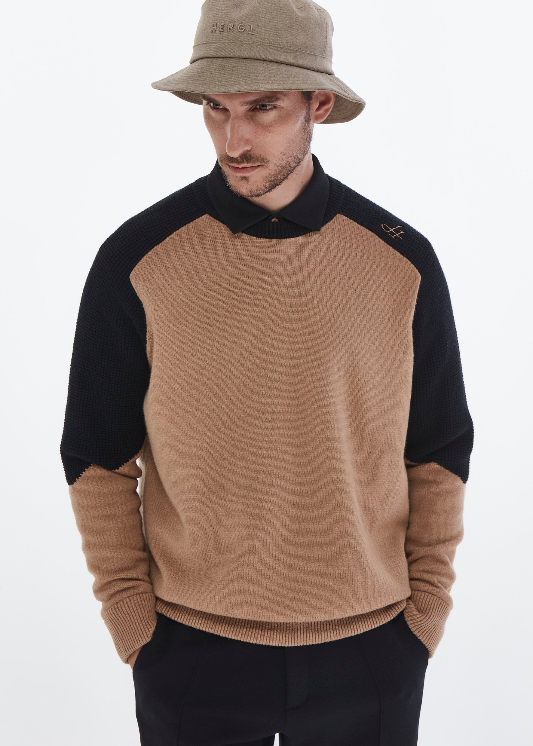 【NEW】ワッフルウィンドプルーフセーター・メンズ