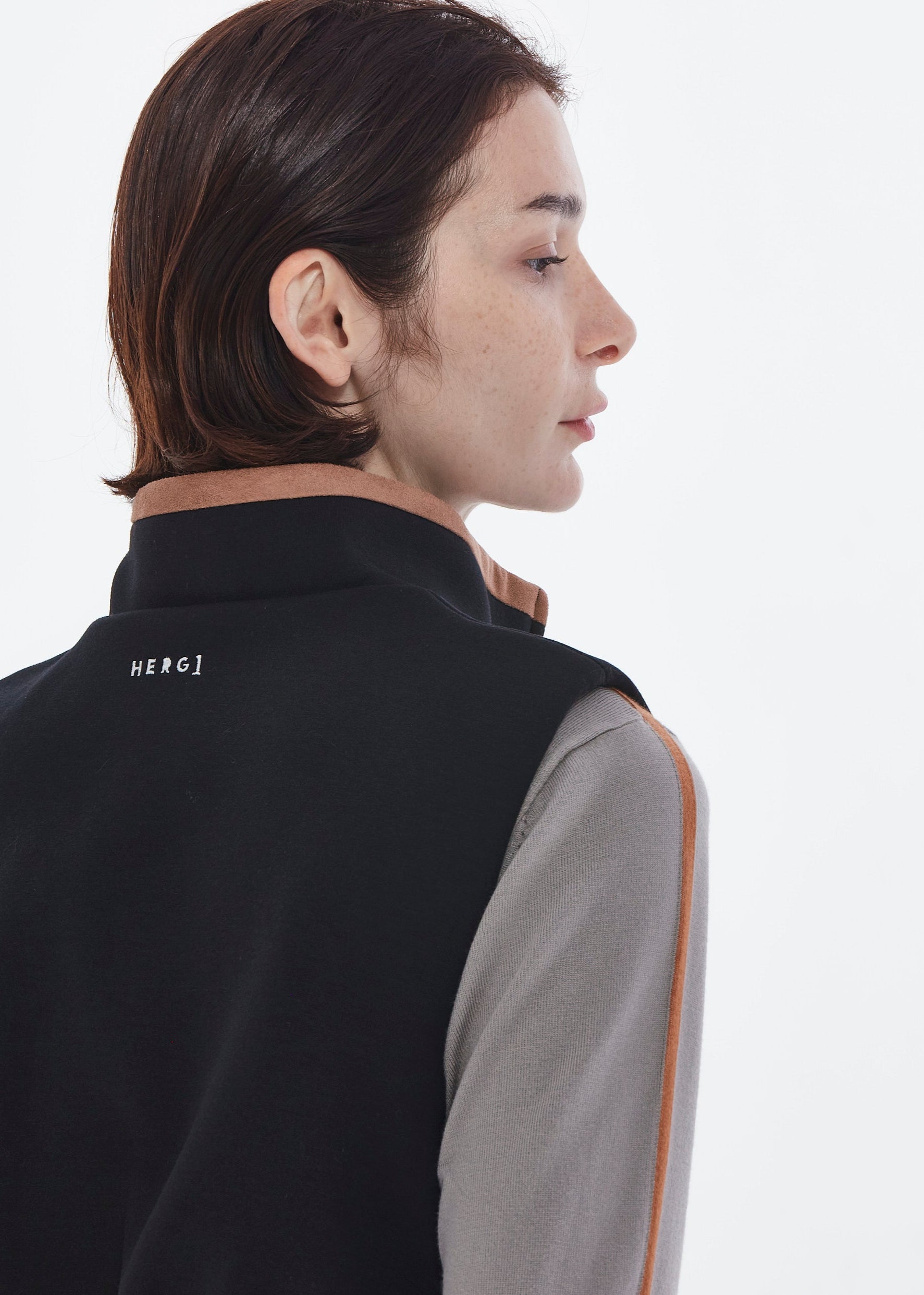 【NEW】ダブルニットベストワンピース