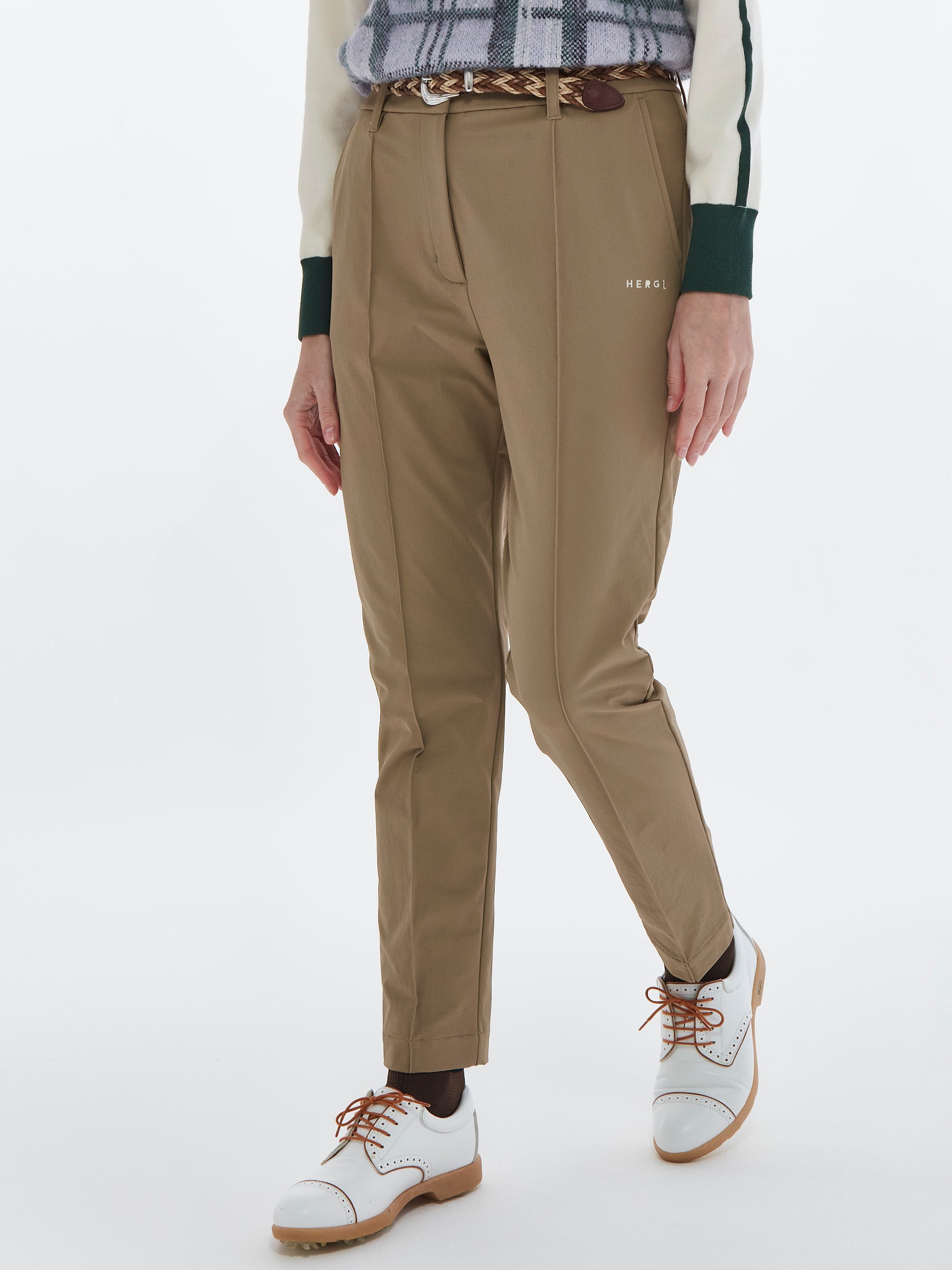 タフストレッチナイロンピンタックパンツ・ウィメンズ