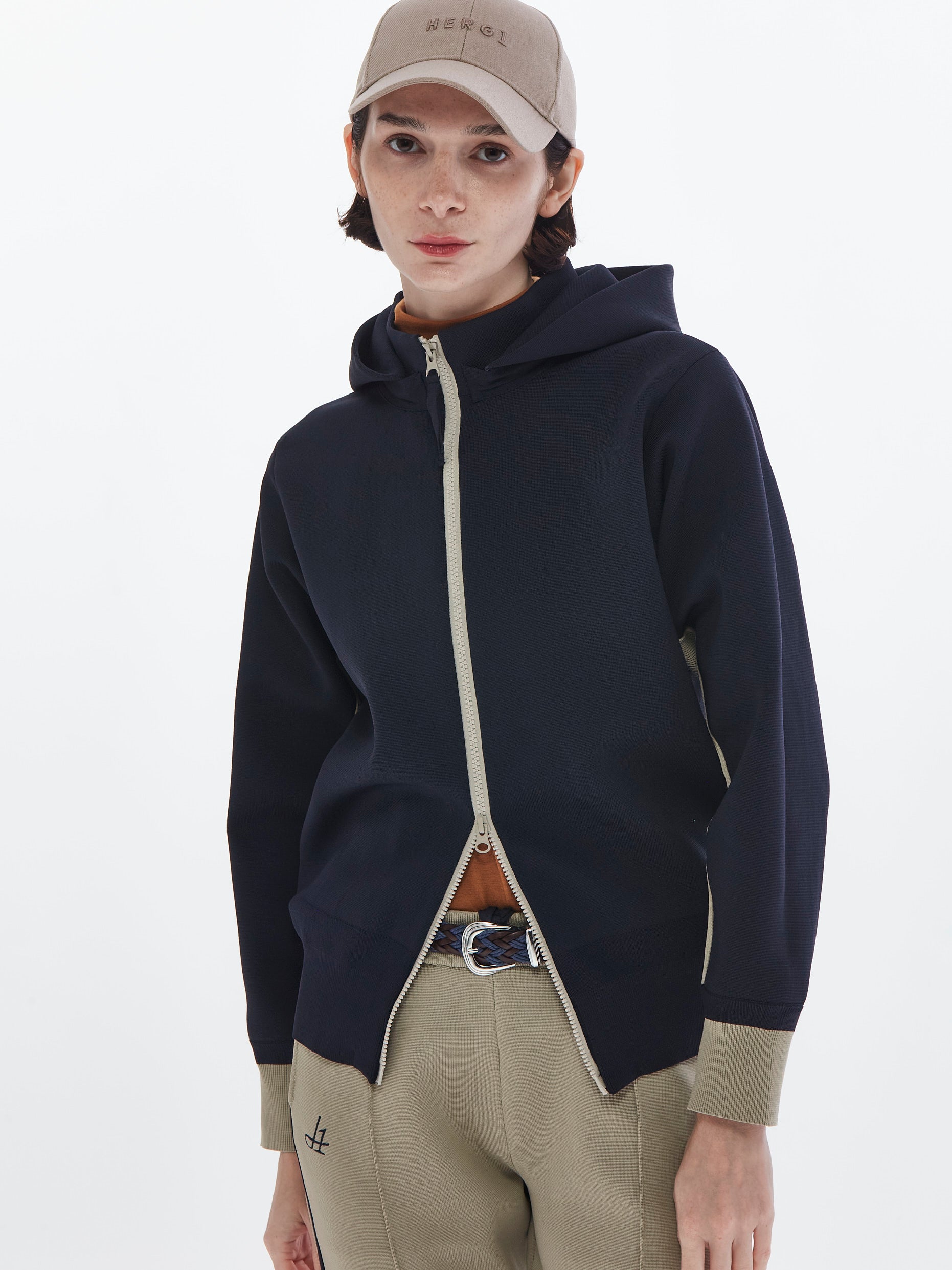 【NEW】ミラノリブニットブルゾン・メンズ