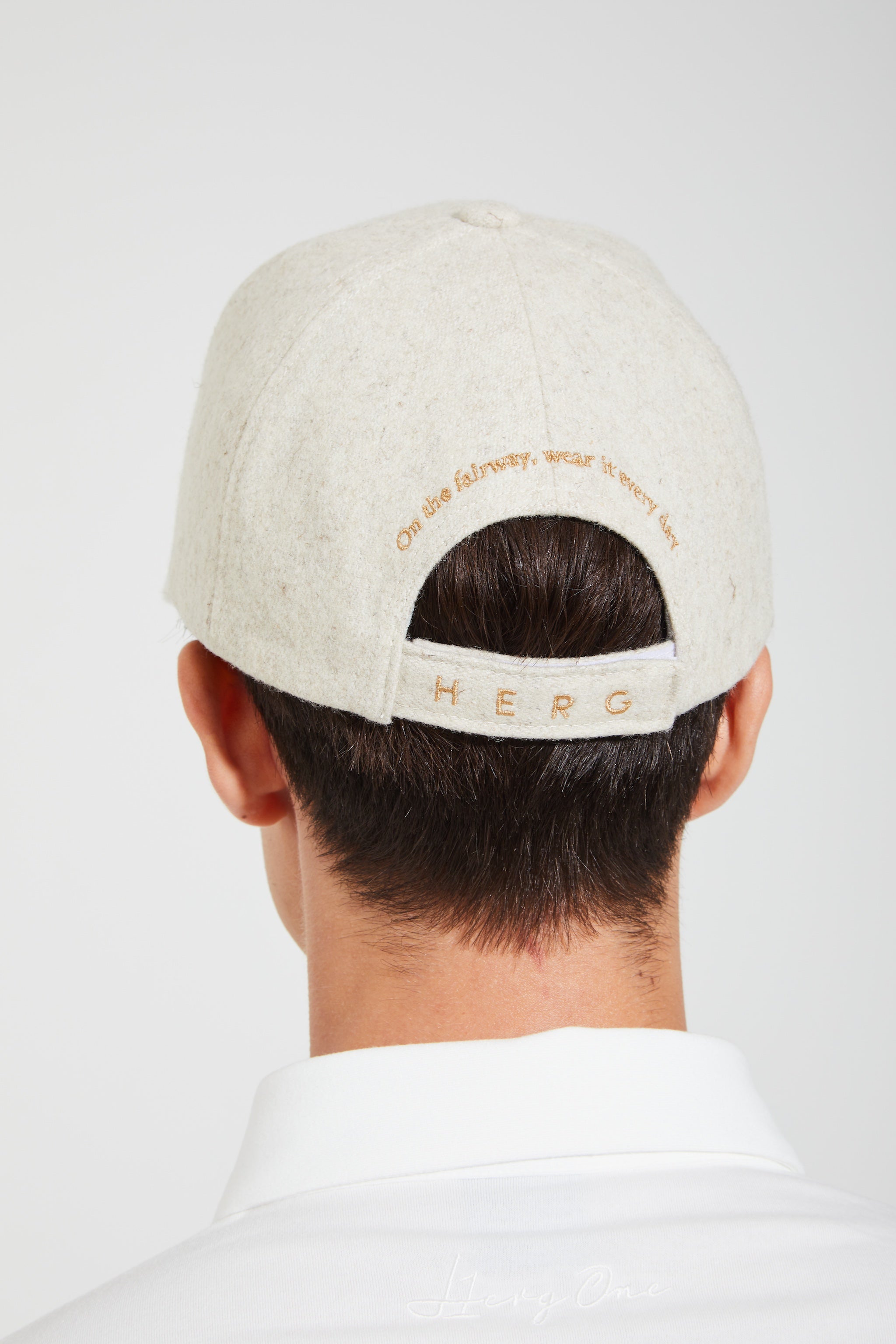 WOOL/PE 6PANEL CAP