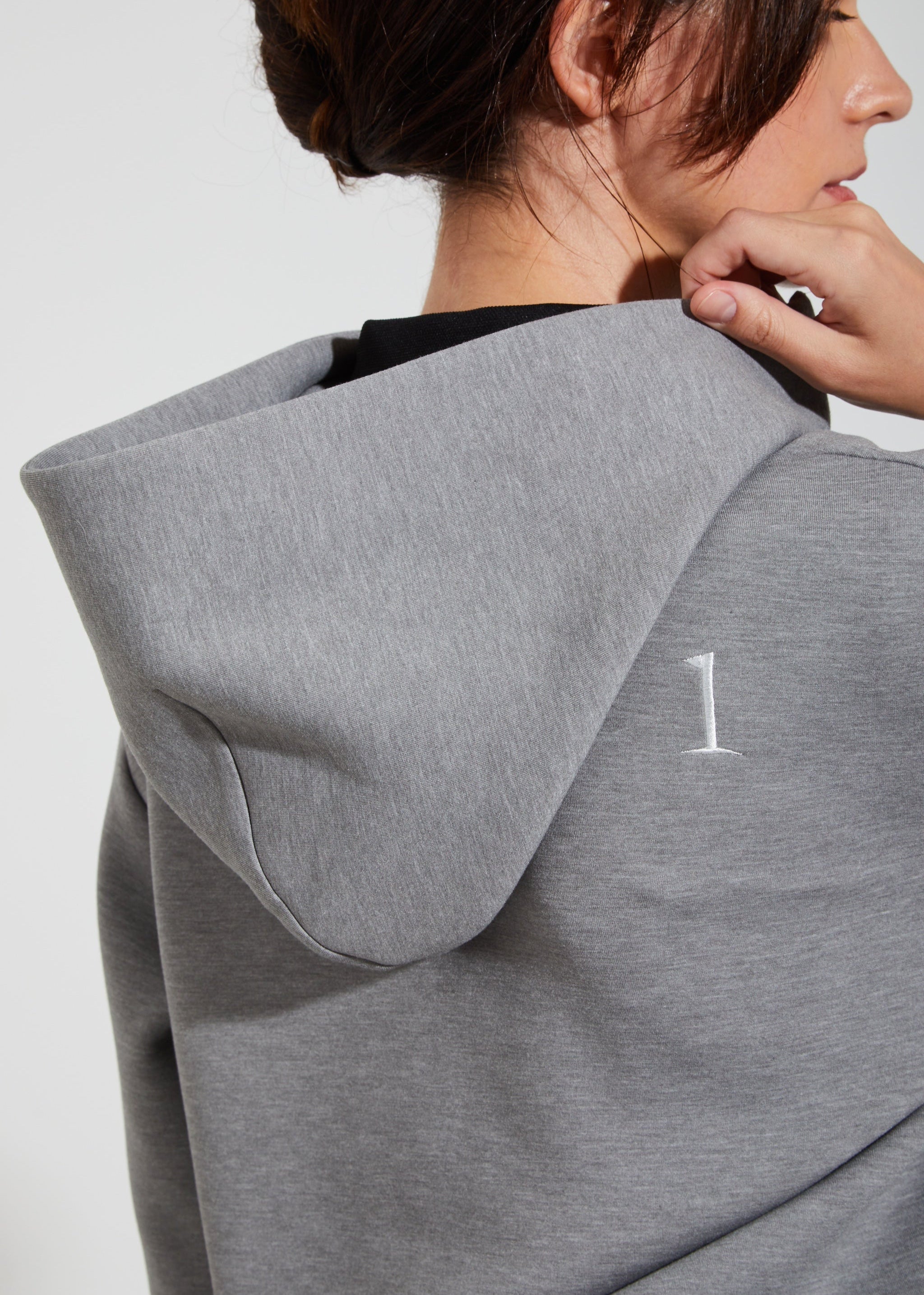 ハーフジップフーディ・ウィメンズ