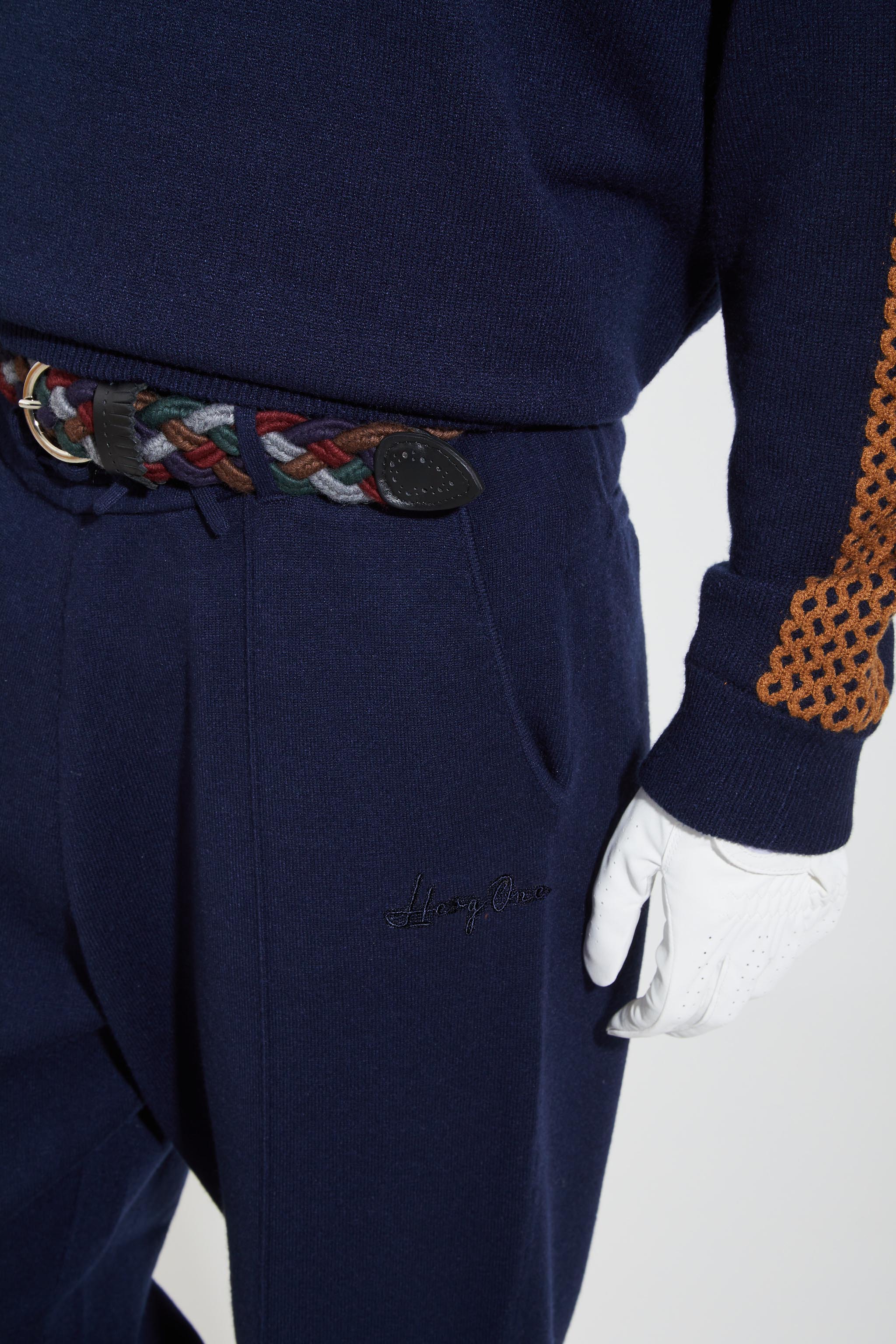WOOL MESH BELT UNISEX