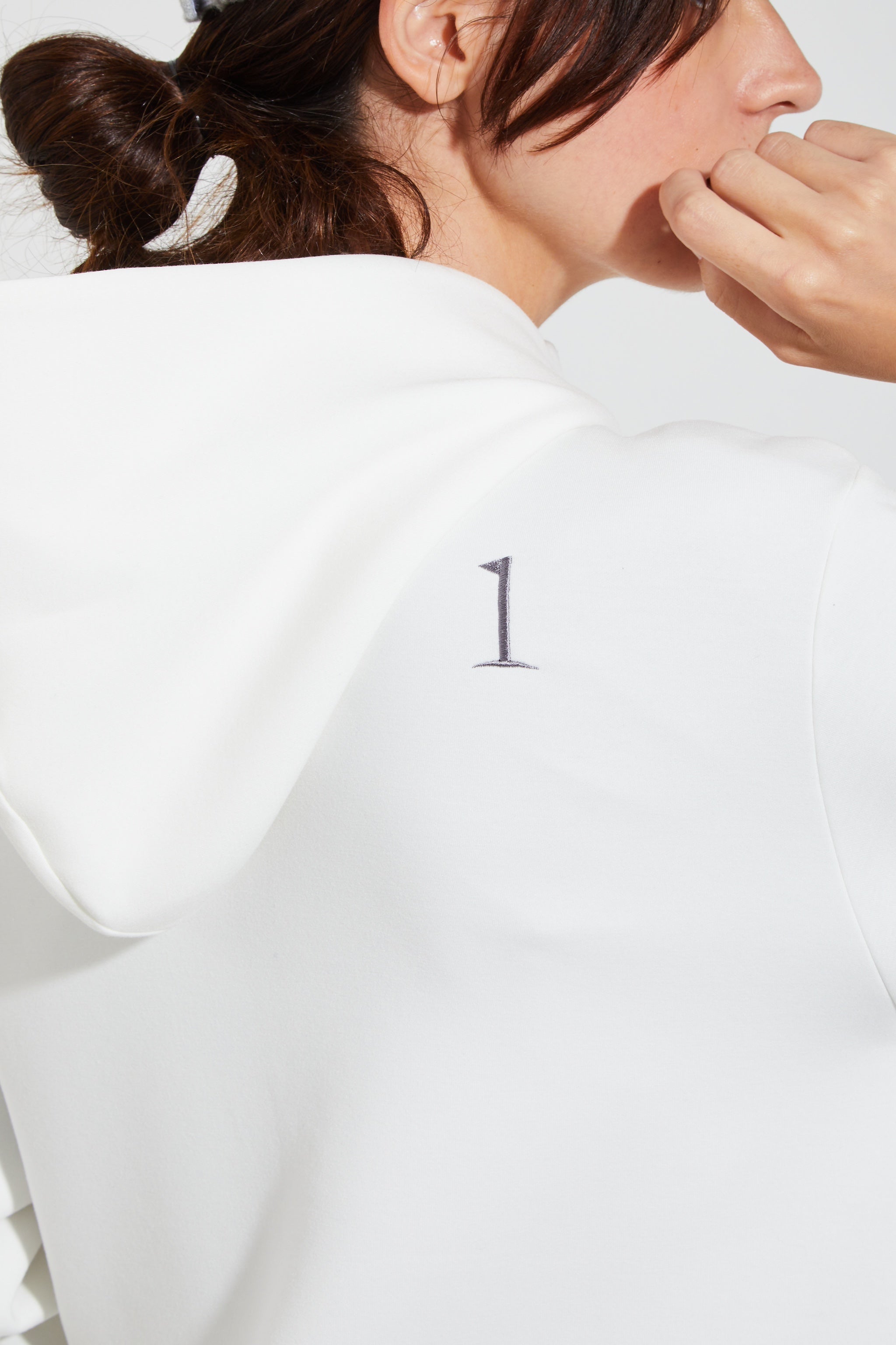 ハーフジップフーディ・ウィメンズ