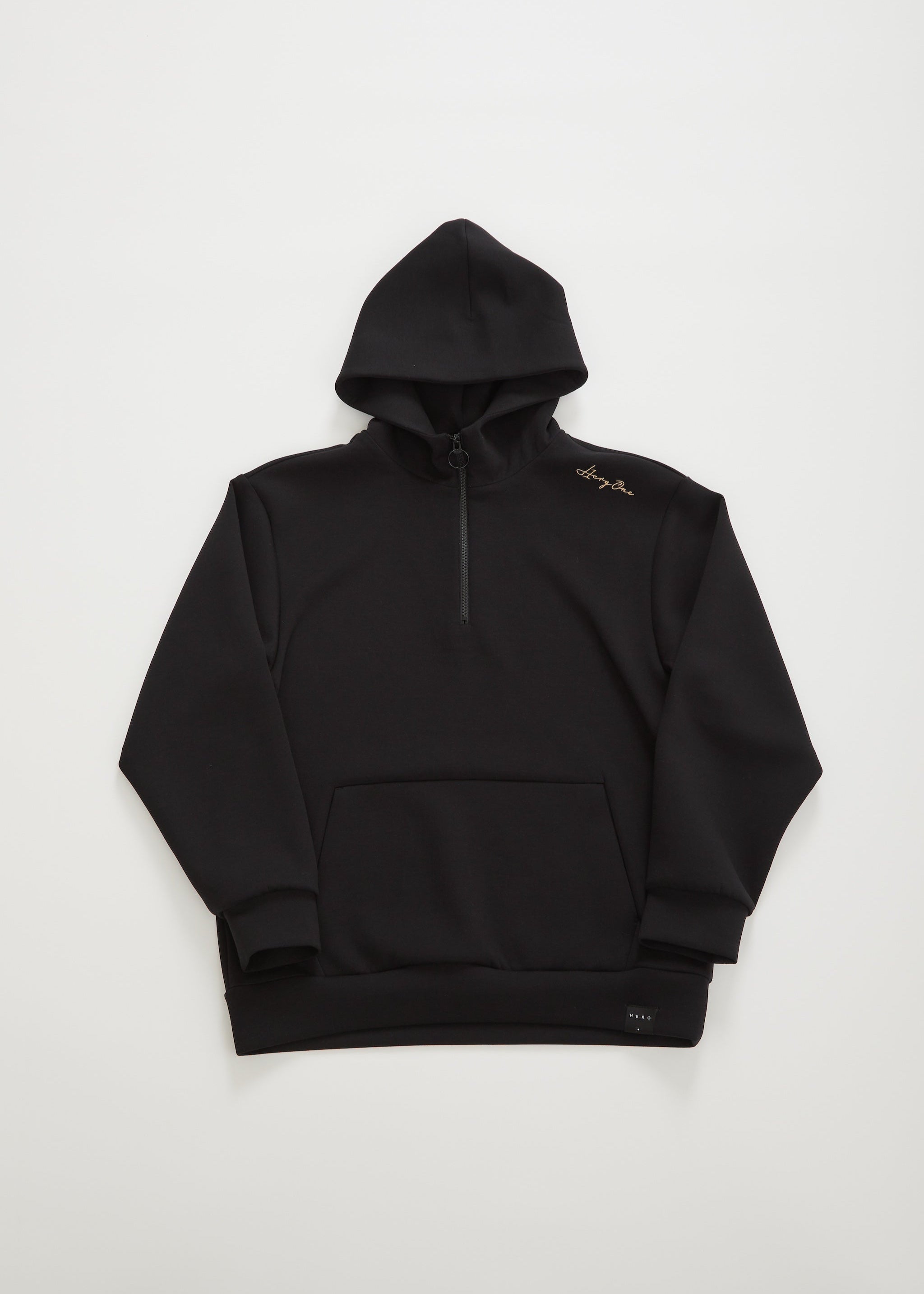 ハーフジップフーディ・メンズ