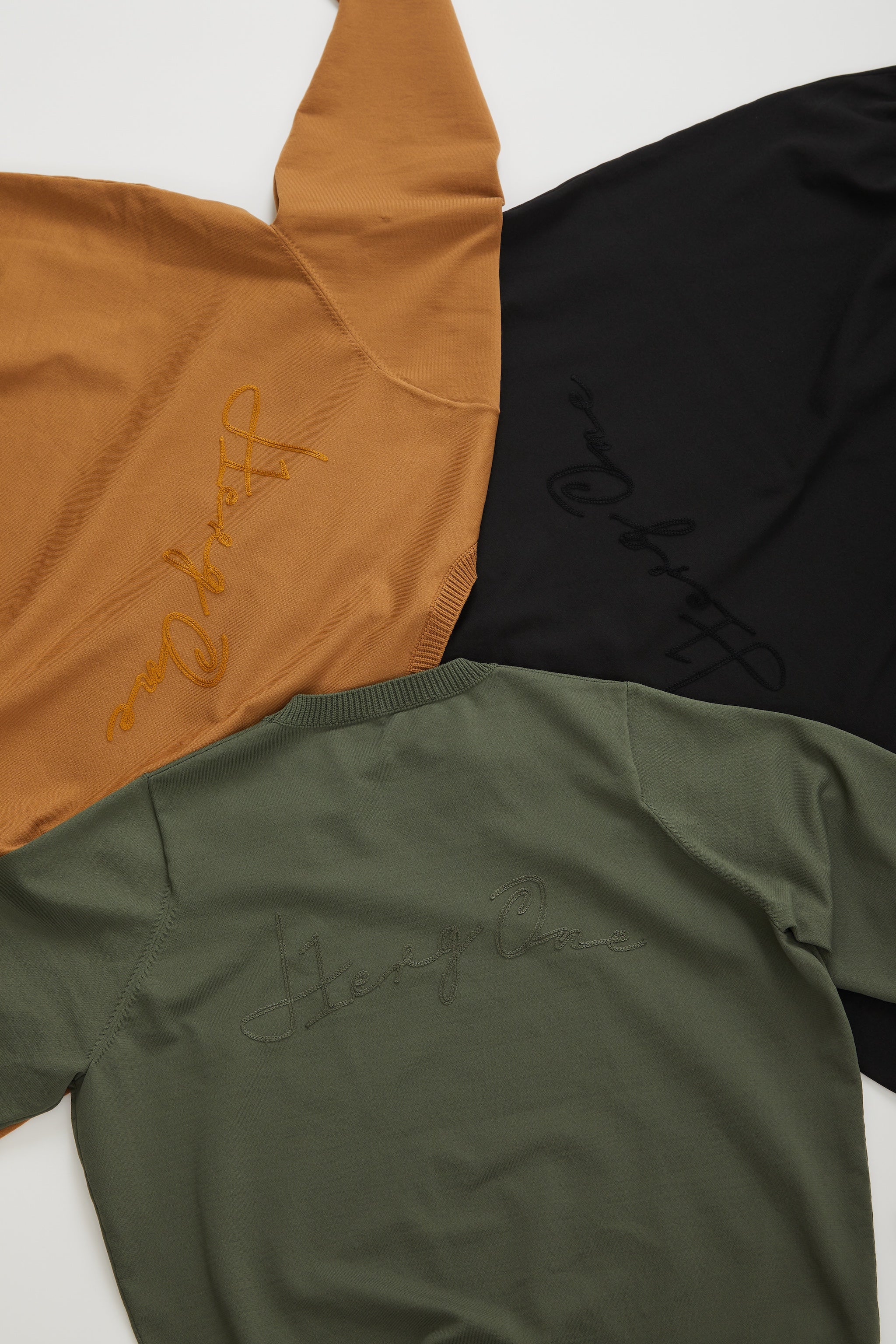 バッククロシェ編みニット・メンズ