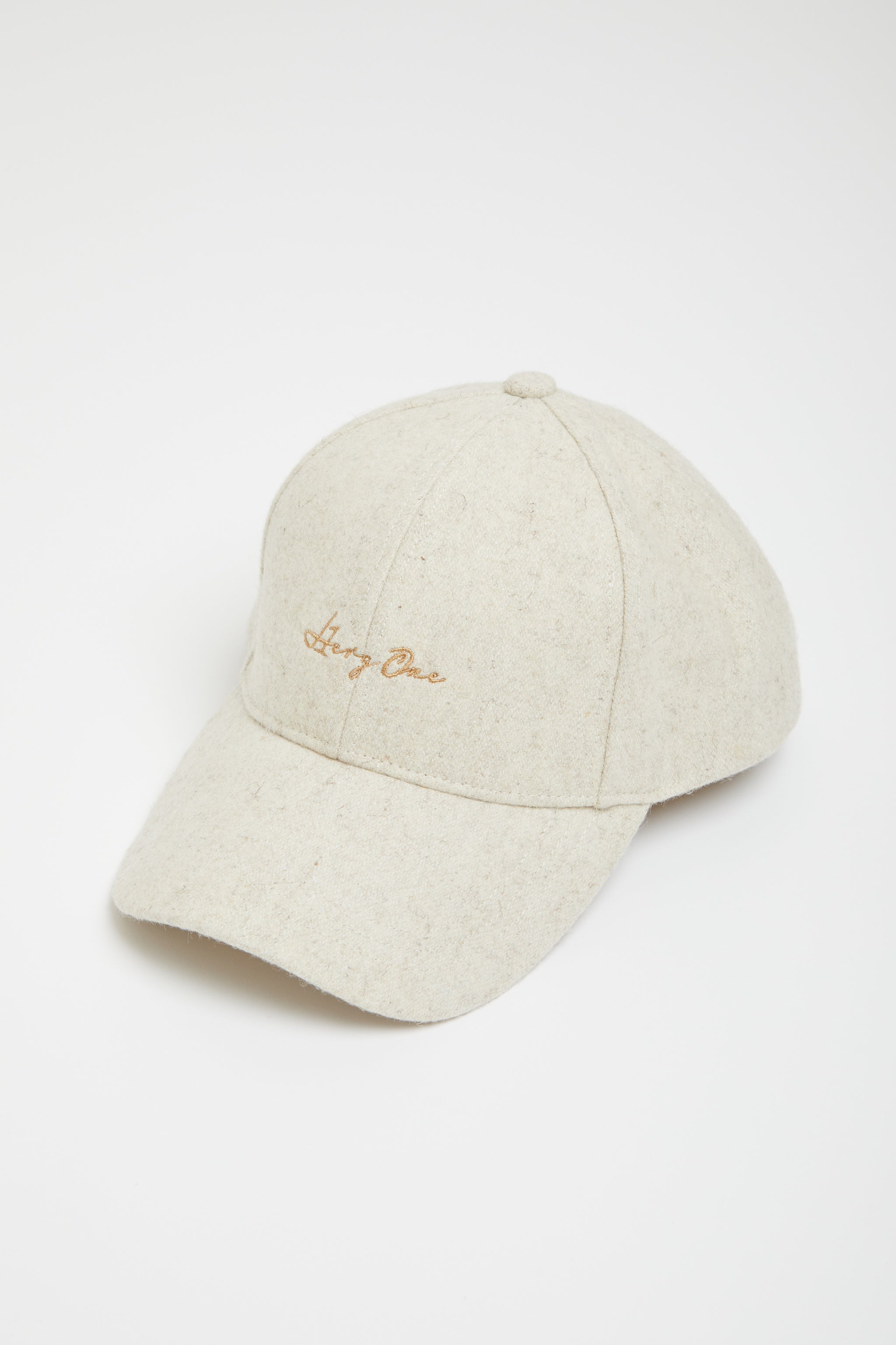 WOOL/PE 6PANEL CAP