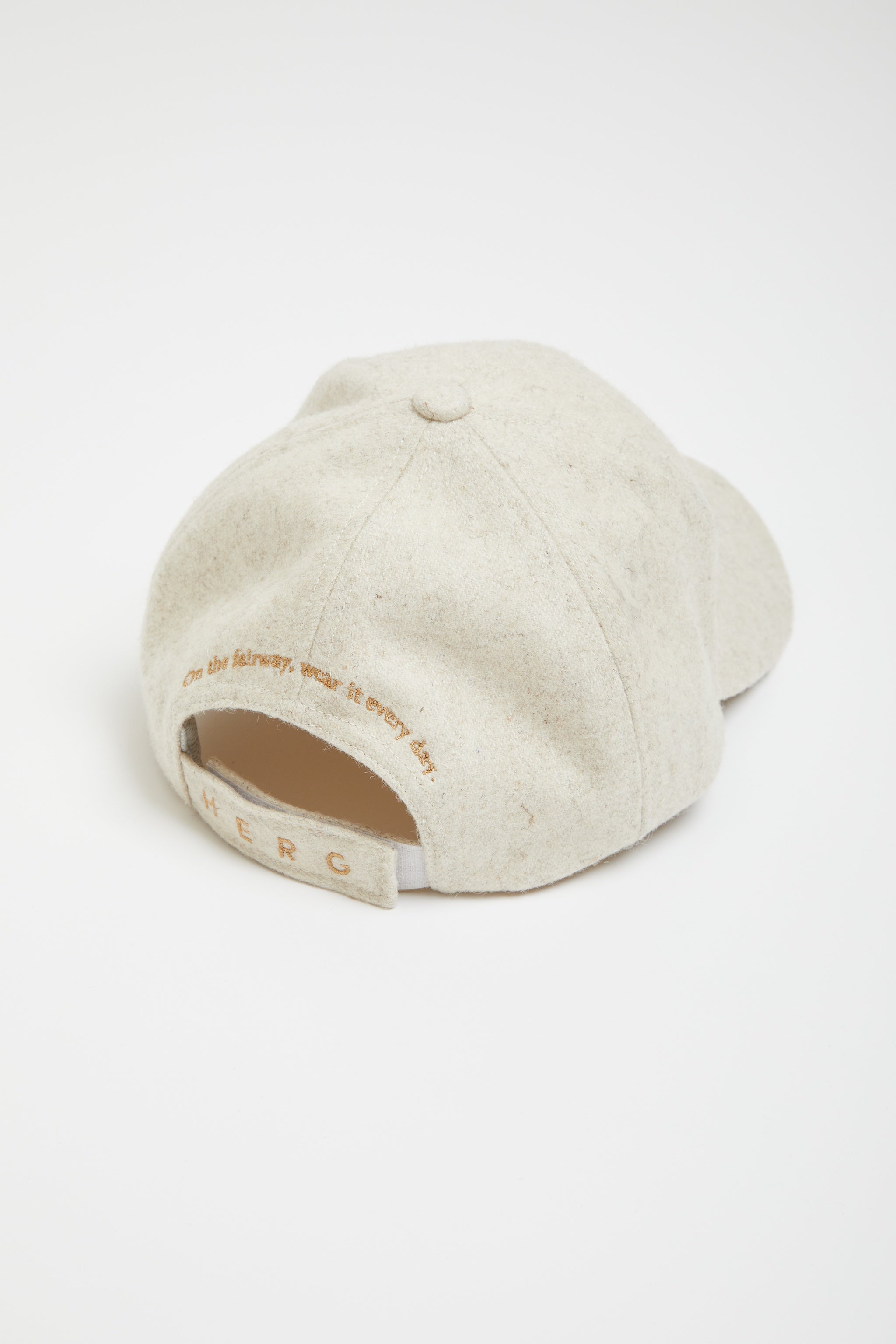 WOOL/PE 6PANEL CAP