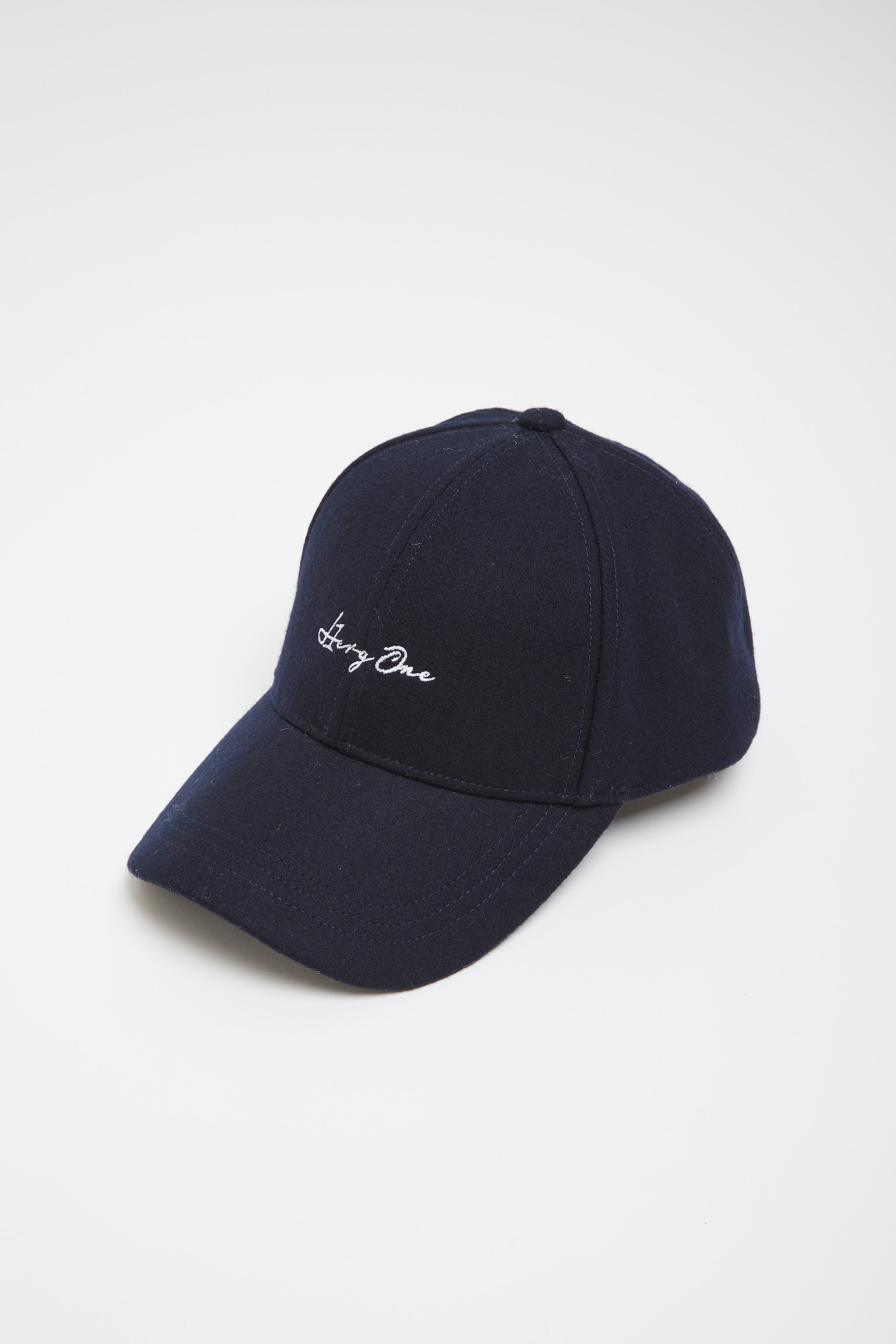 WOOL/PE 6PANEL CAP