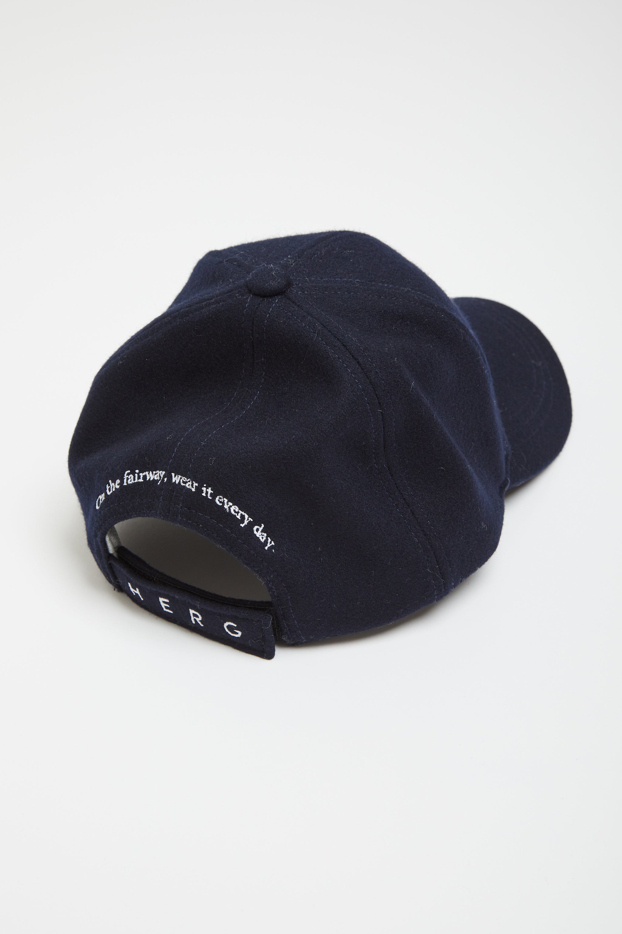 WOOL/PE 6PANEL CAP