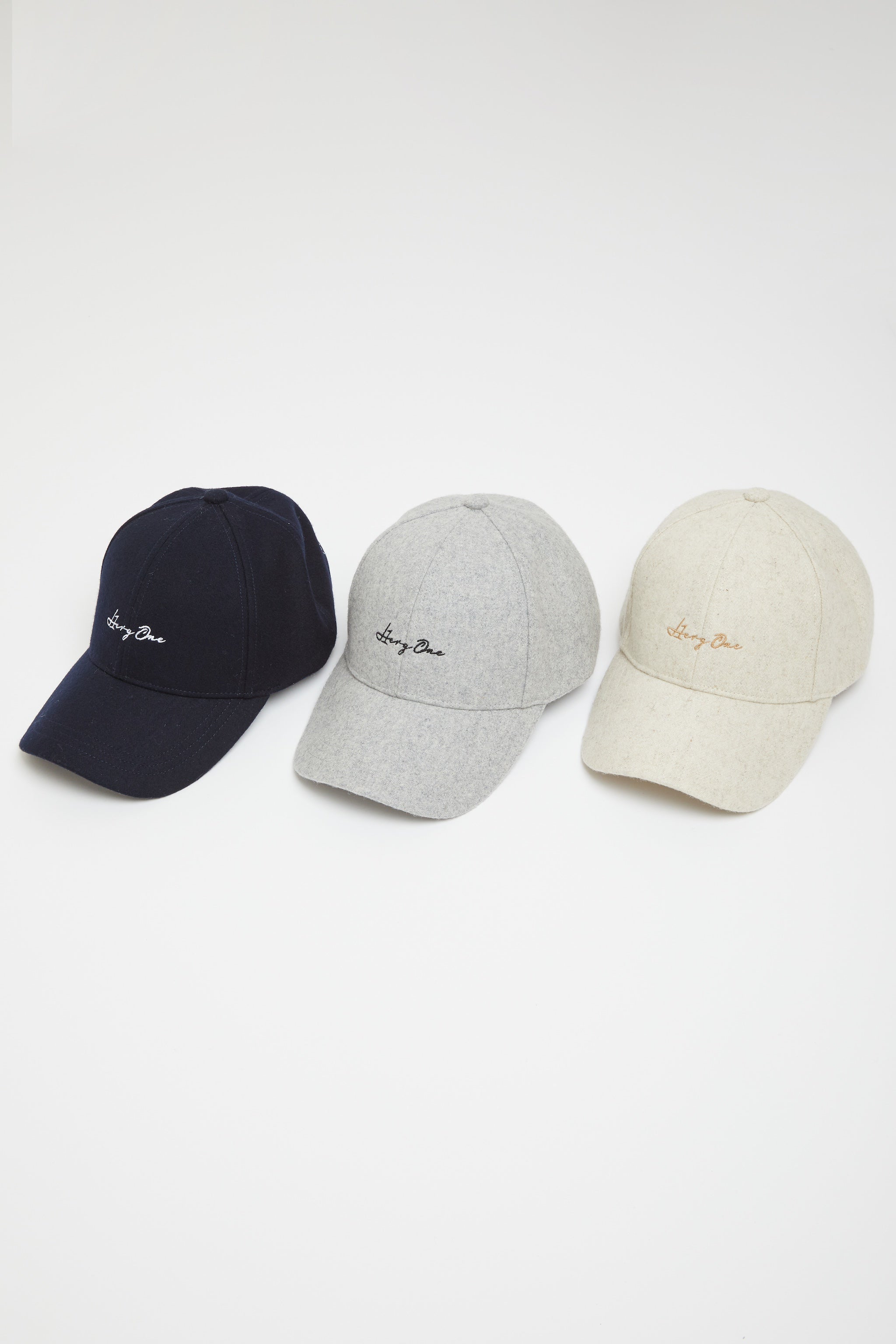 WOOL/PE 6PANEL CAP