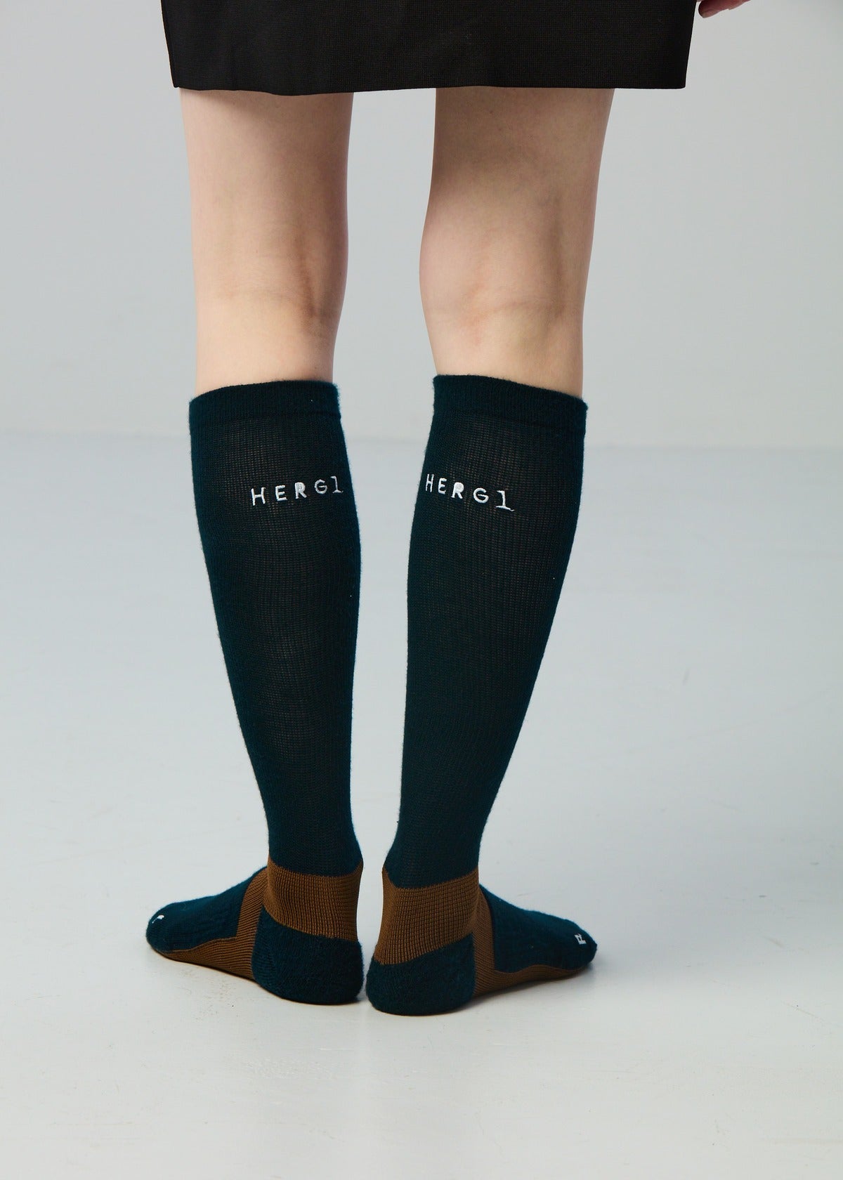 【NEW】ロングソックス Green&Black