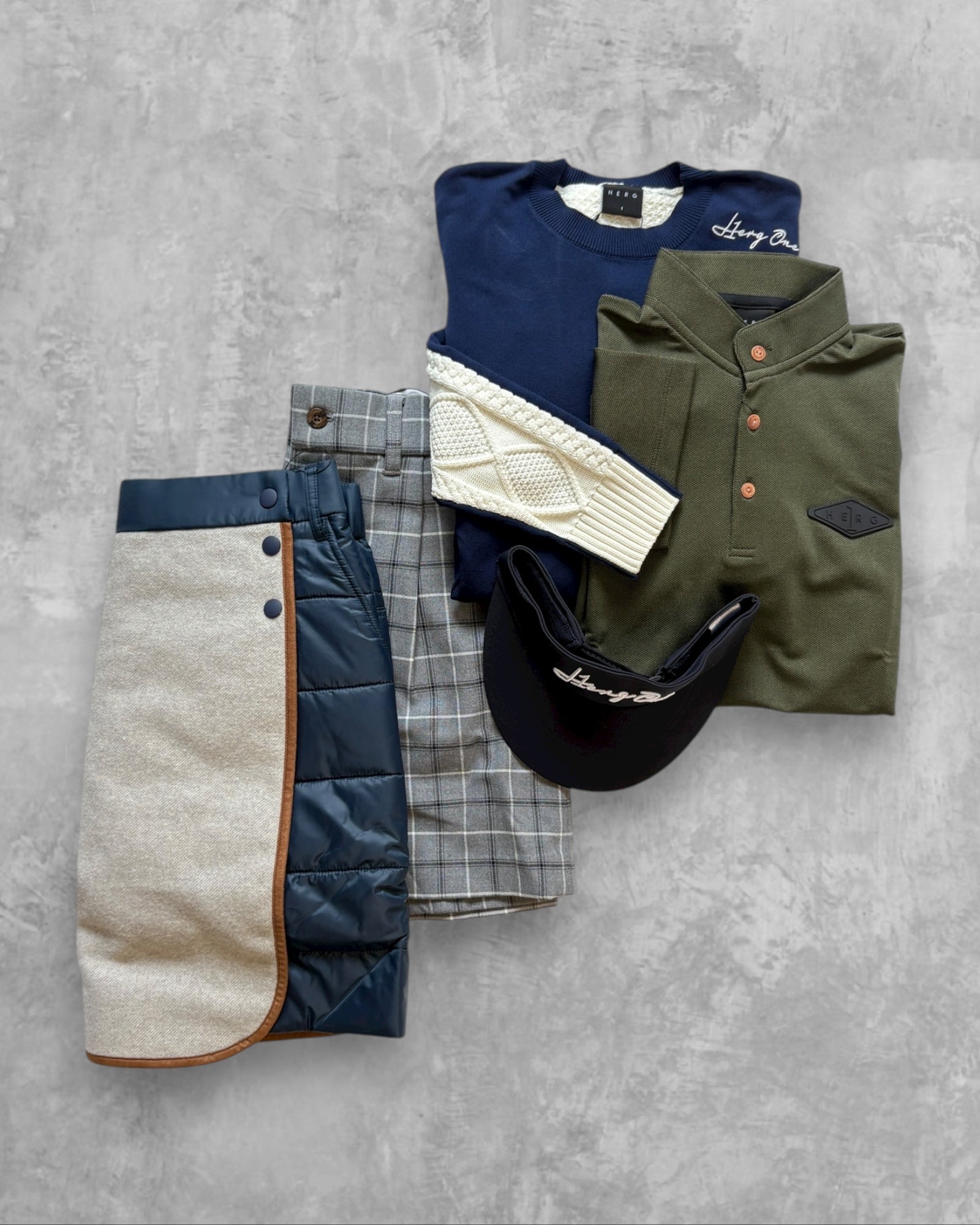 ※限定1点【サイズ1】人気のケーブルニットが主役!!セットB