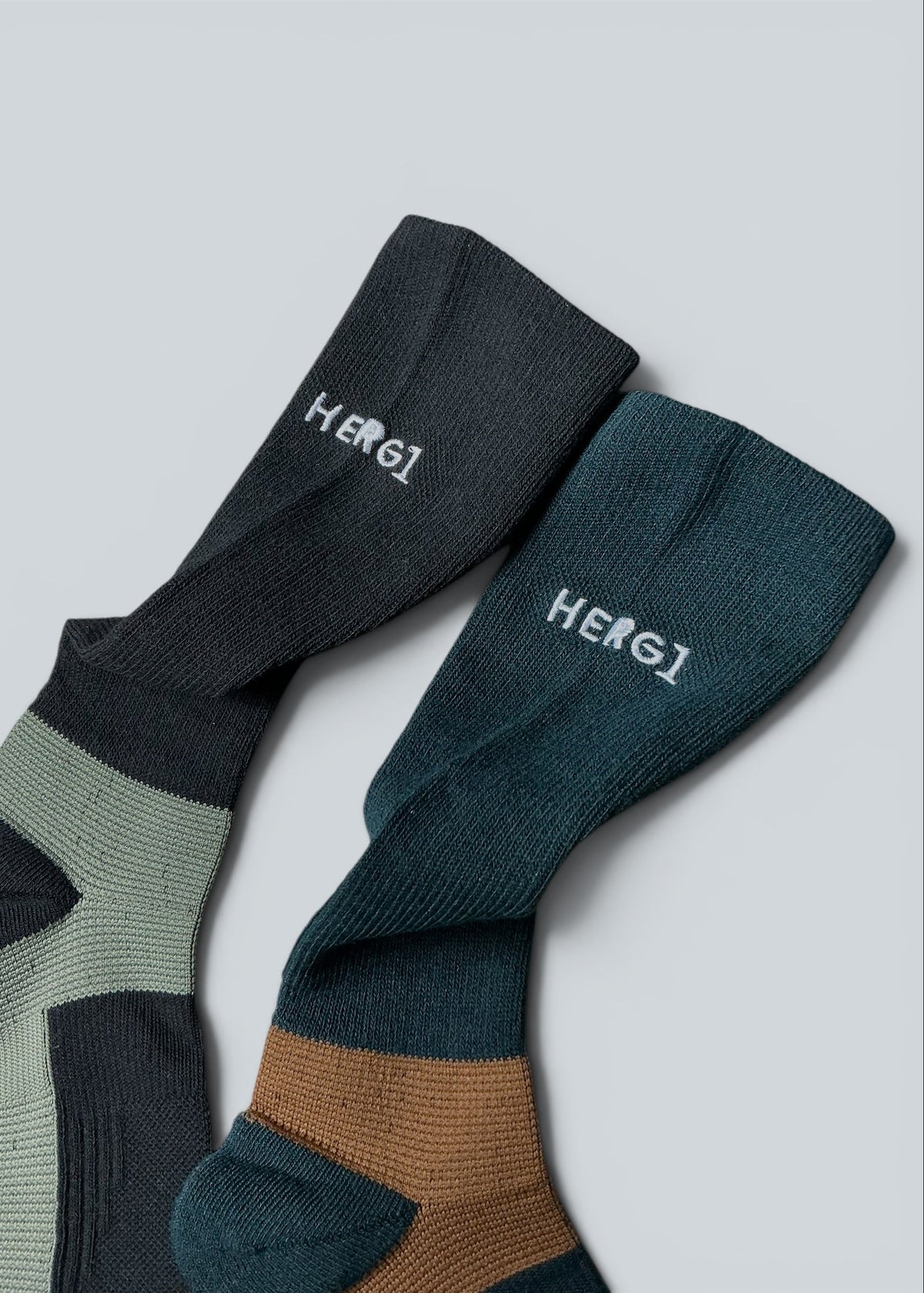 【NEW】ロングソックス Green&Black