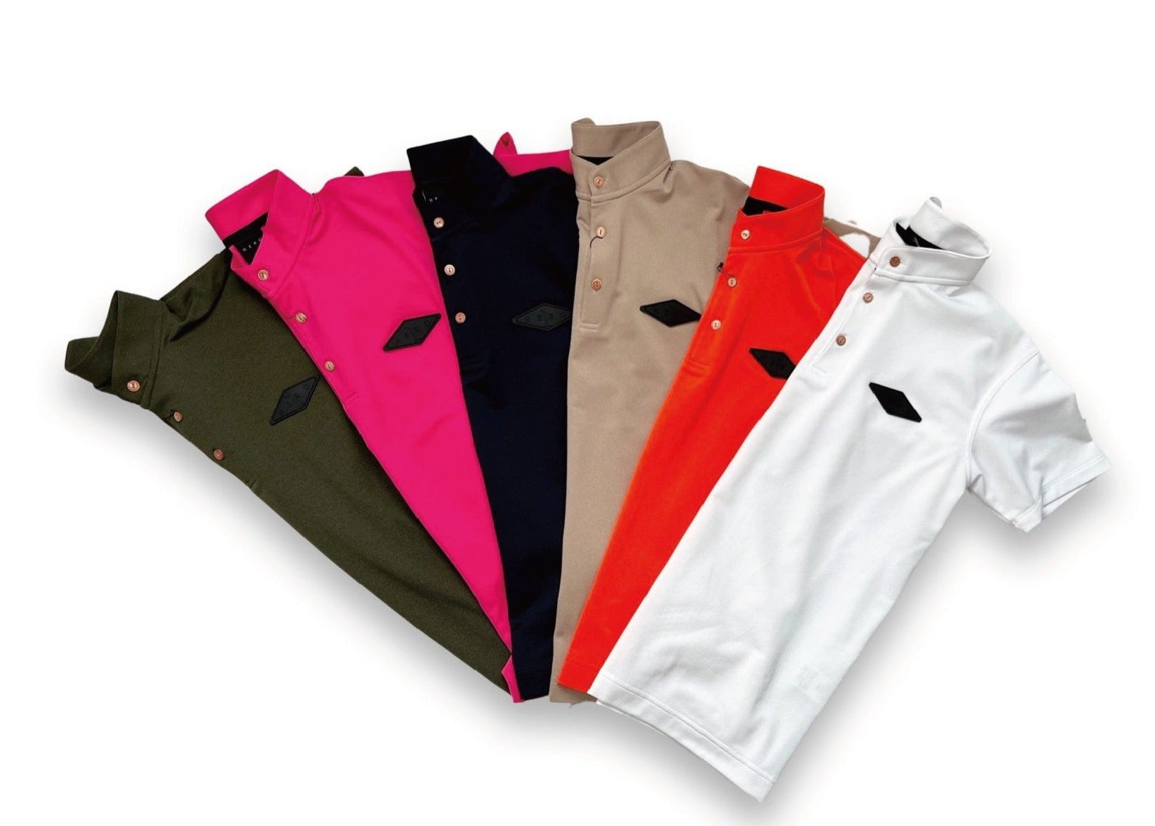 STAND COLLOR POLO-スタンドカラーポロ メンズ