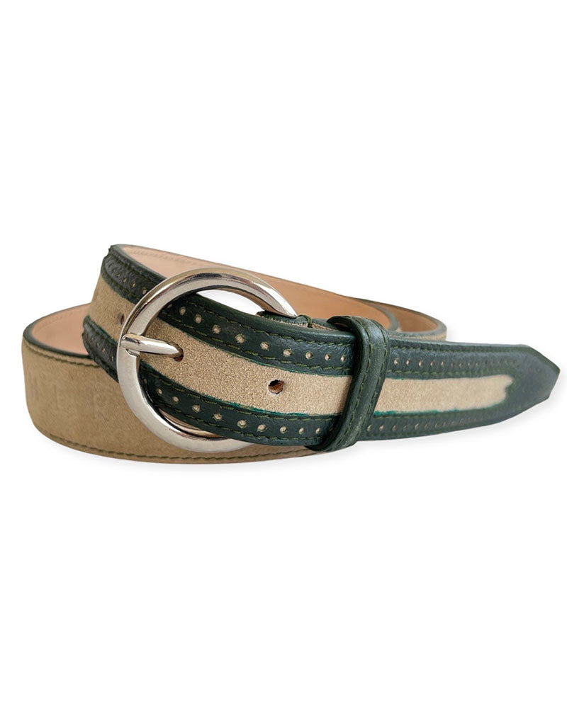 【在庫僅か】SUEDE BELT Beige / スエードベルト ベージュ