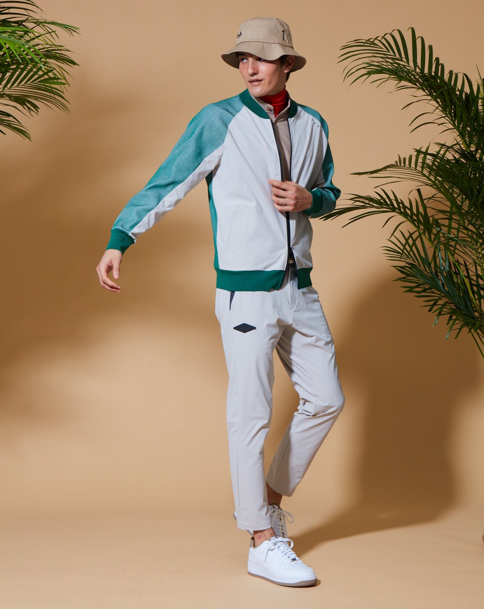 在庫限り】MENS LIB KNIT ZIP UP/メンズリブニットジップアップ – HER  