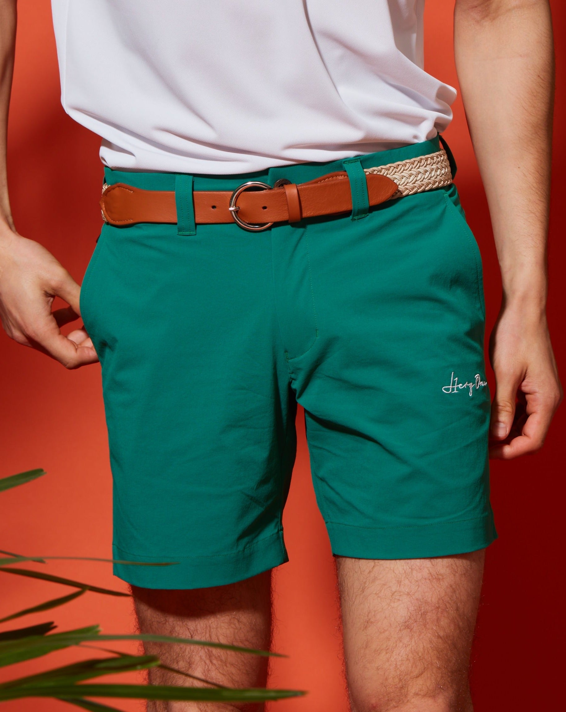 【UNISEX】NYLON STRETCH COLOR SHORTS/ストレッチカラーショートパンツ