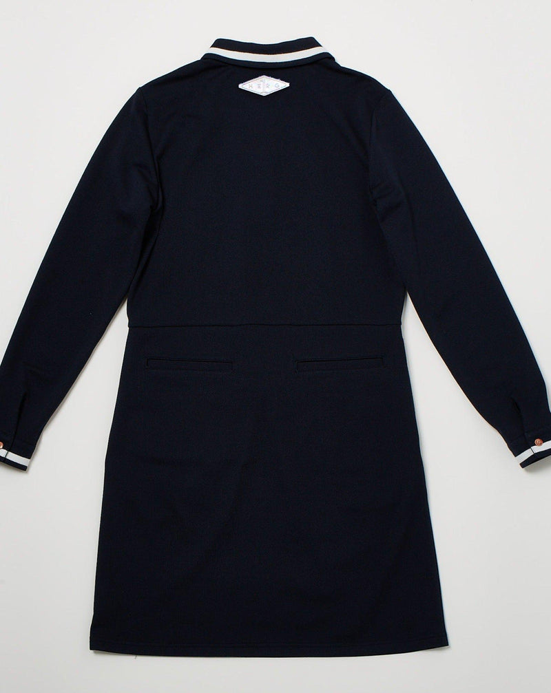 【定番長袖ワンピ】LONG SLEEVE POLO ONEPIECE