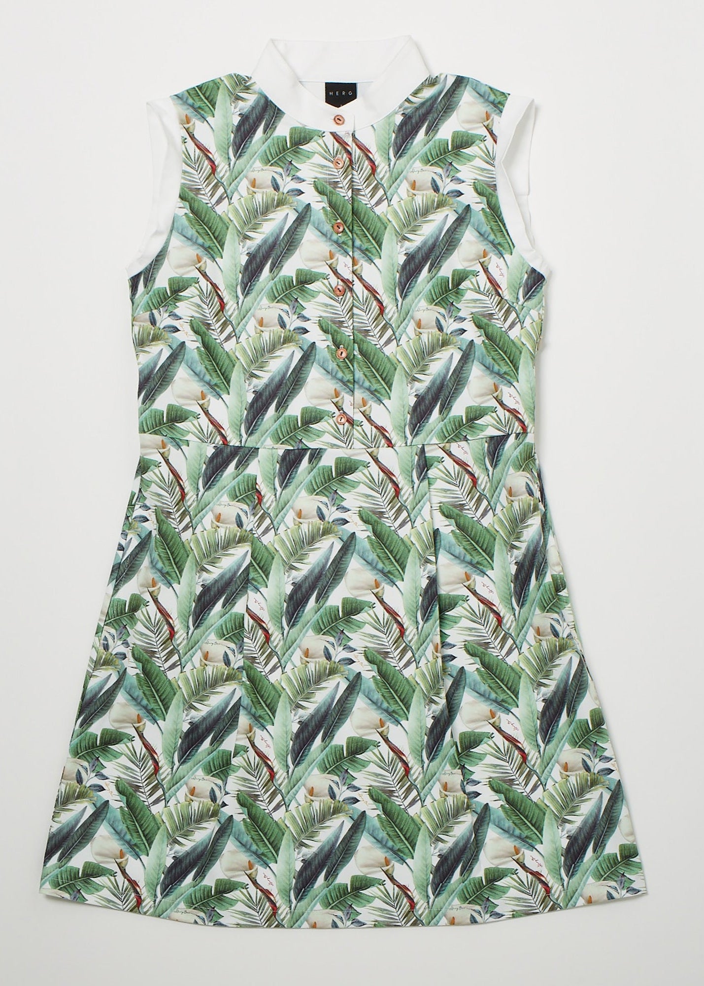 STRETCH PRINT RESORT  N/S ONEPIECE/ストレッチプリントリゾートワンピース