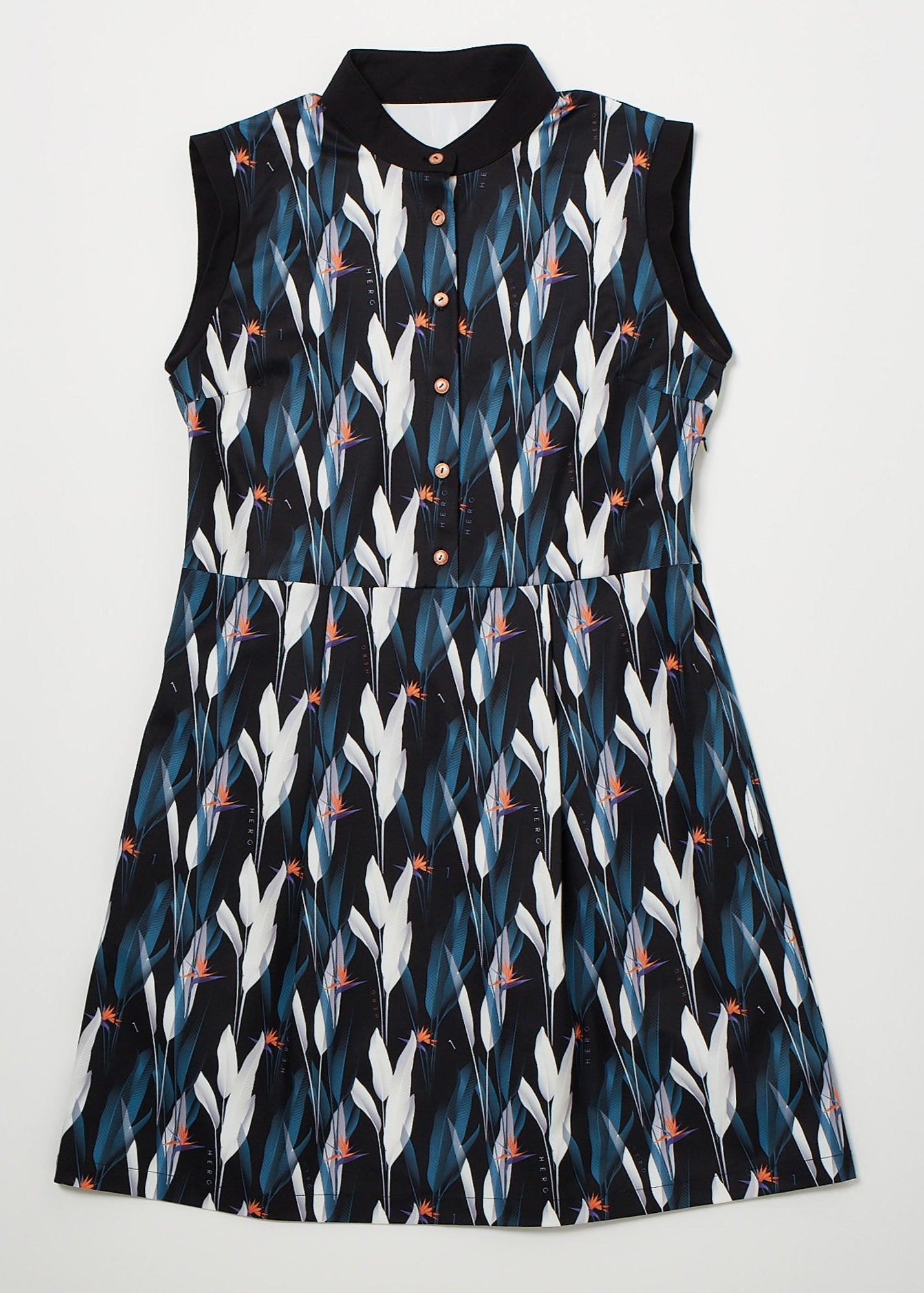 STRETCH PRINT RESORT  N/S ONEPIECE/ストレッチプリントリゾートワンピース