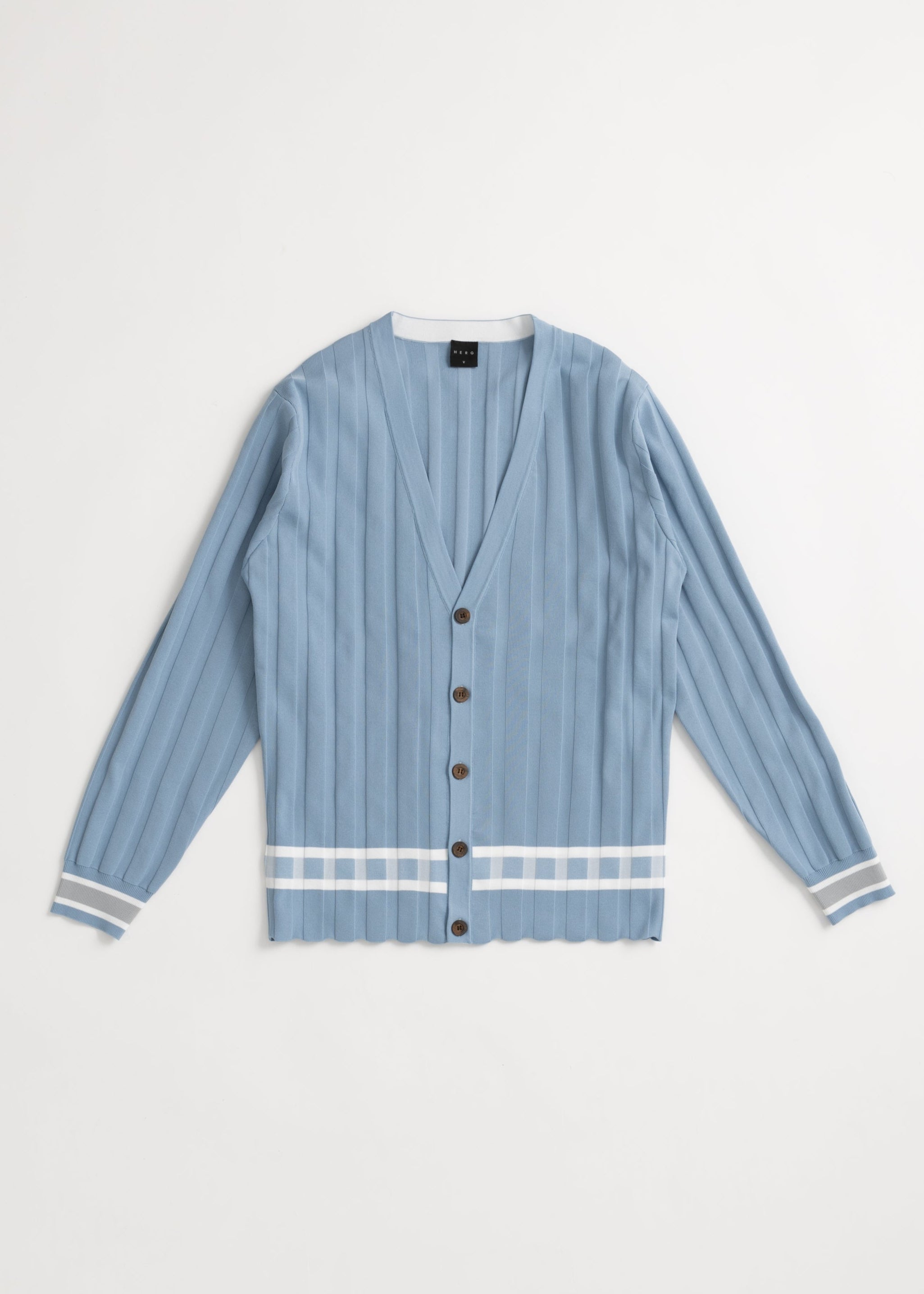 【2025 NEW】LIGHT WIDE RIBBED KNIT CARDIGAN