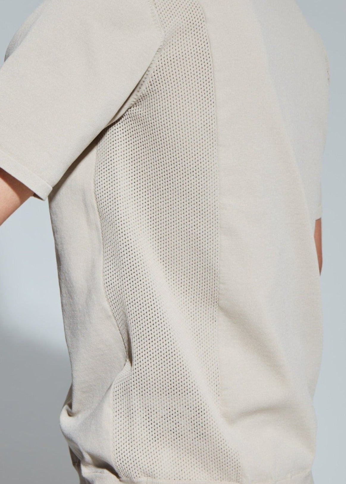HIBRID MESH KNIT POLO MEN