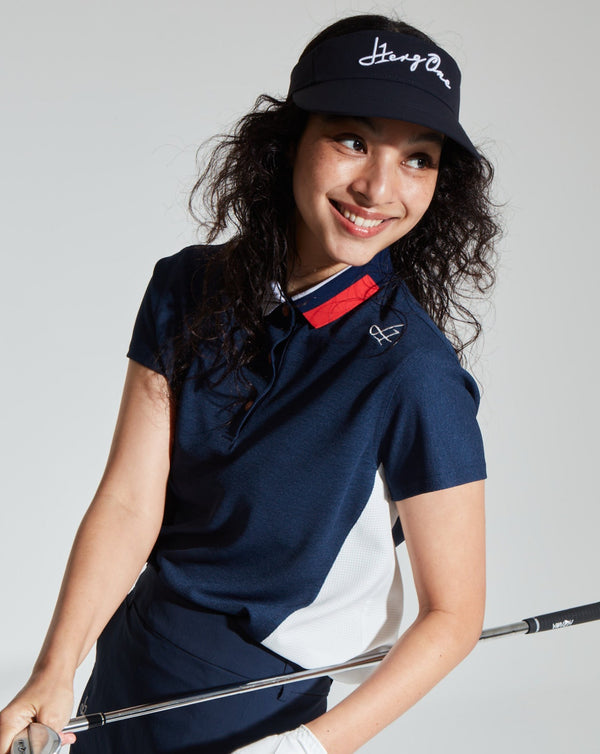 【2024 NEW】WOMENS TRICOLOR POLO-DOD AIR