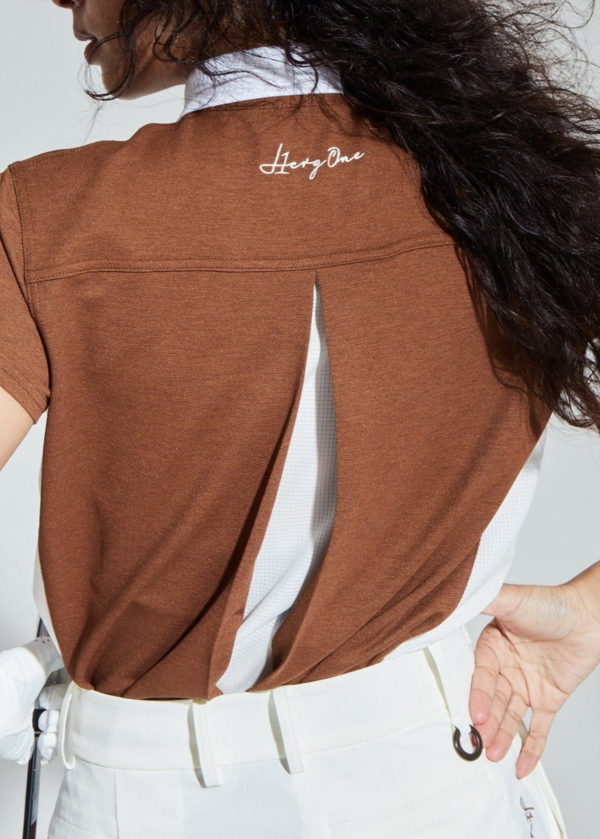 WOMENS TRICOLOR POLO-DOD AIR