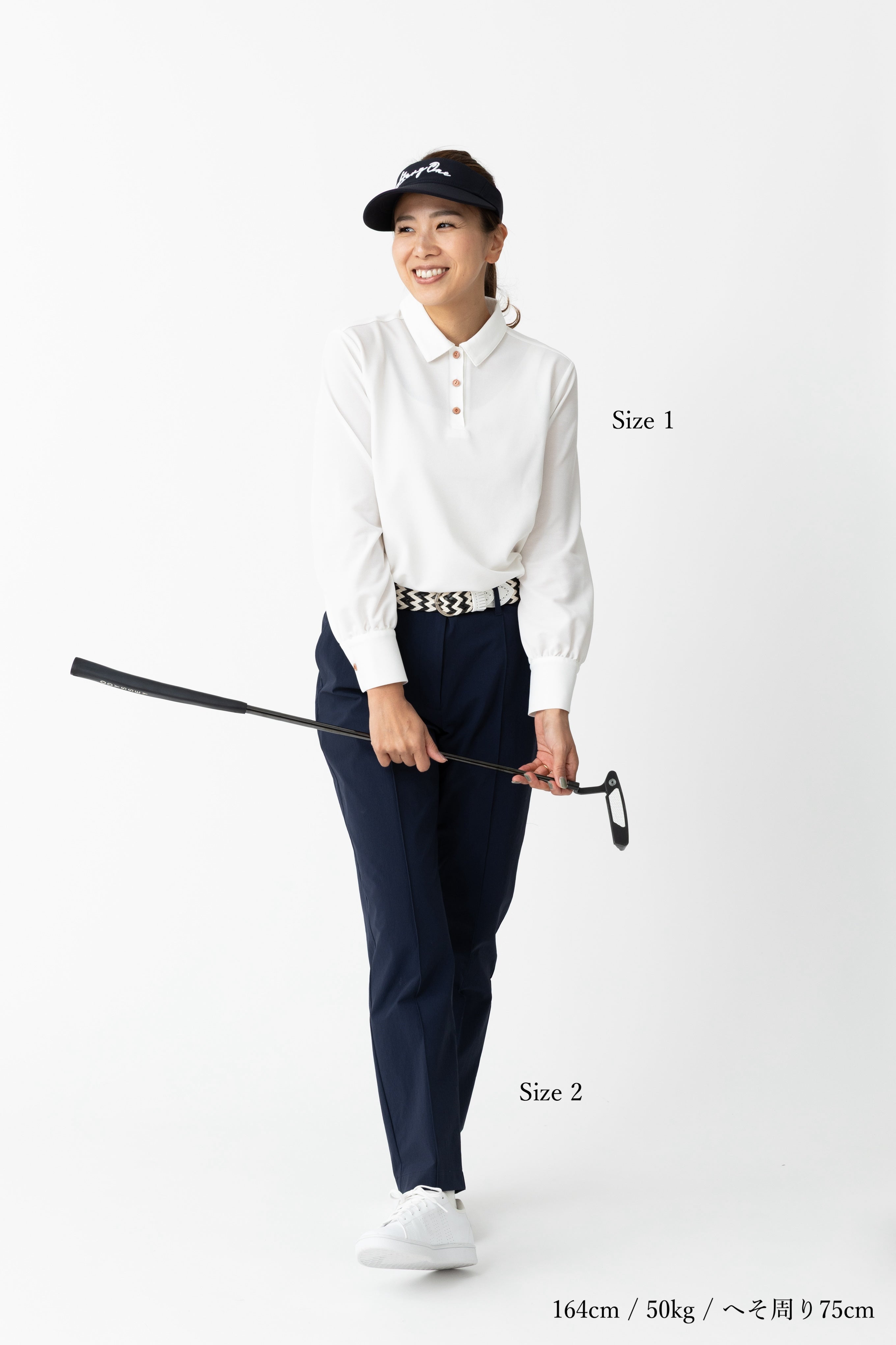 【2025 NEW】WOMENS  LONG SLEEVE PIQUET POLO SHIRT