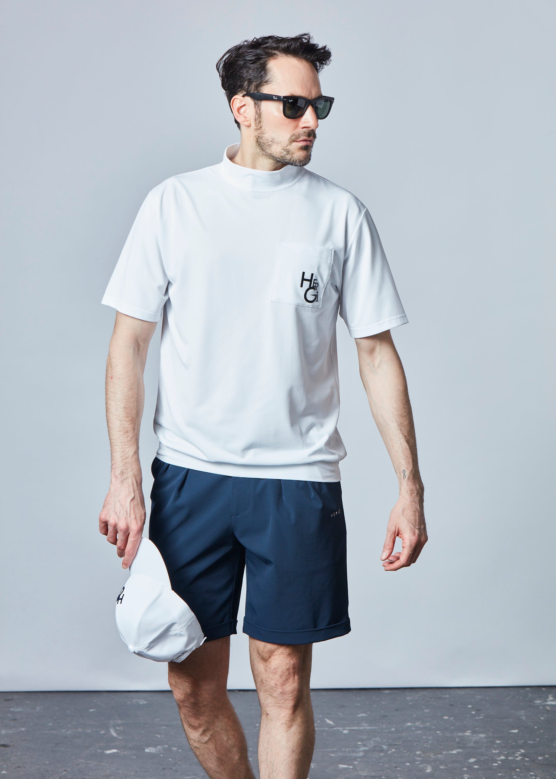【NEW】マットストレッチ2タックショーツ