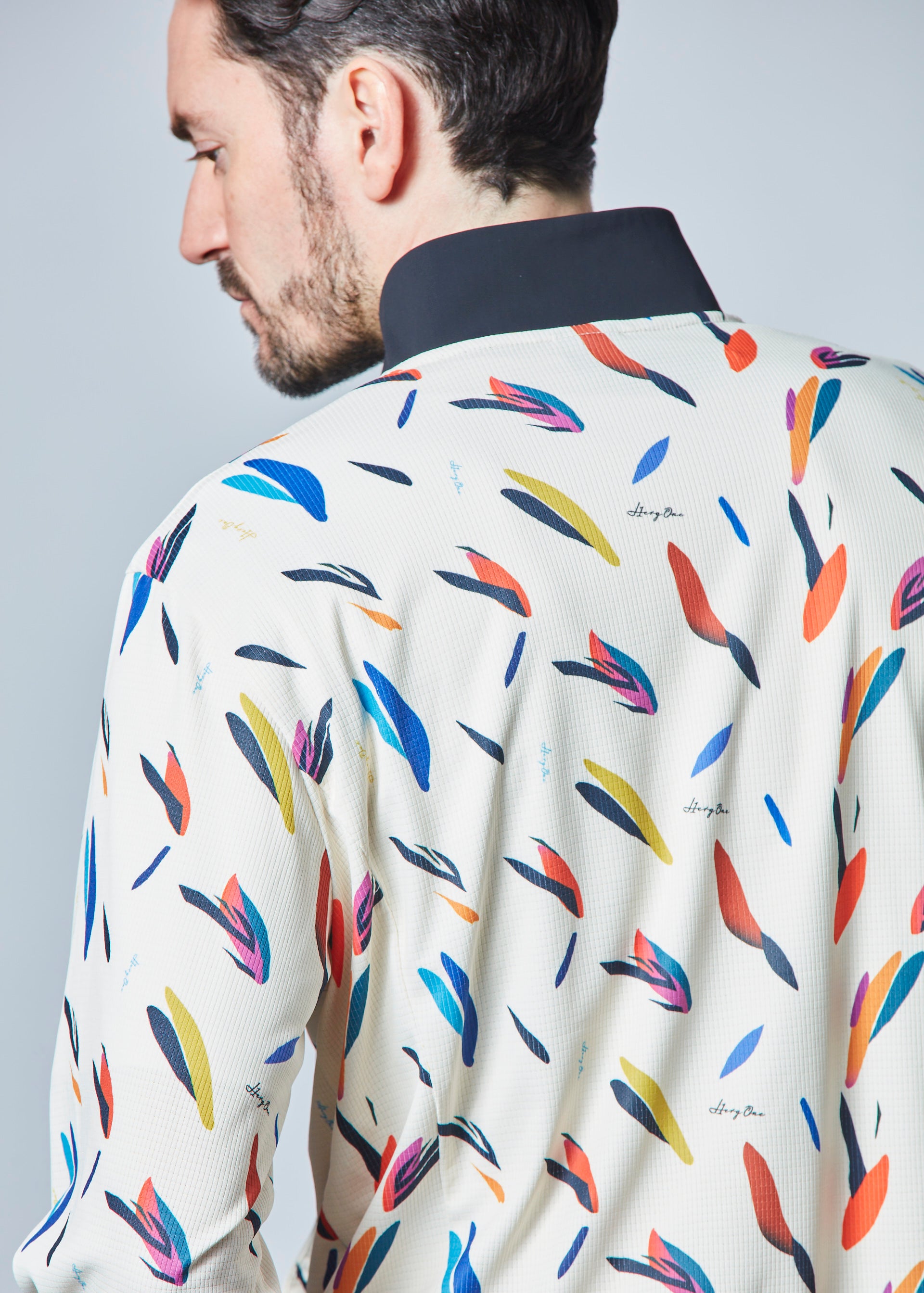 【NEW】サマープリントブルゾン・メンズ