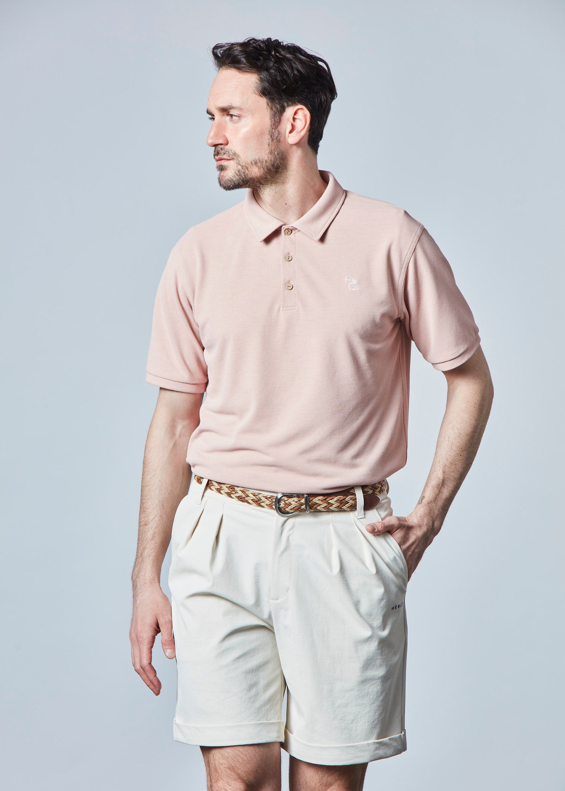 【NEW】コットンライクモジュラーピケポロ