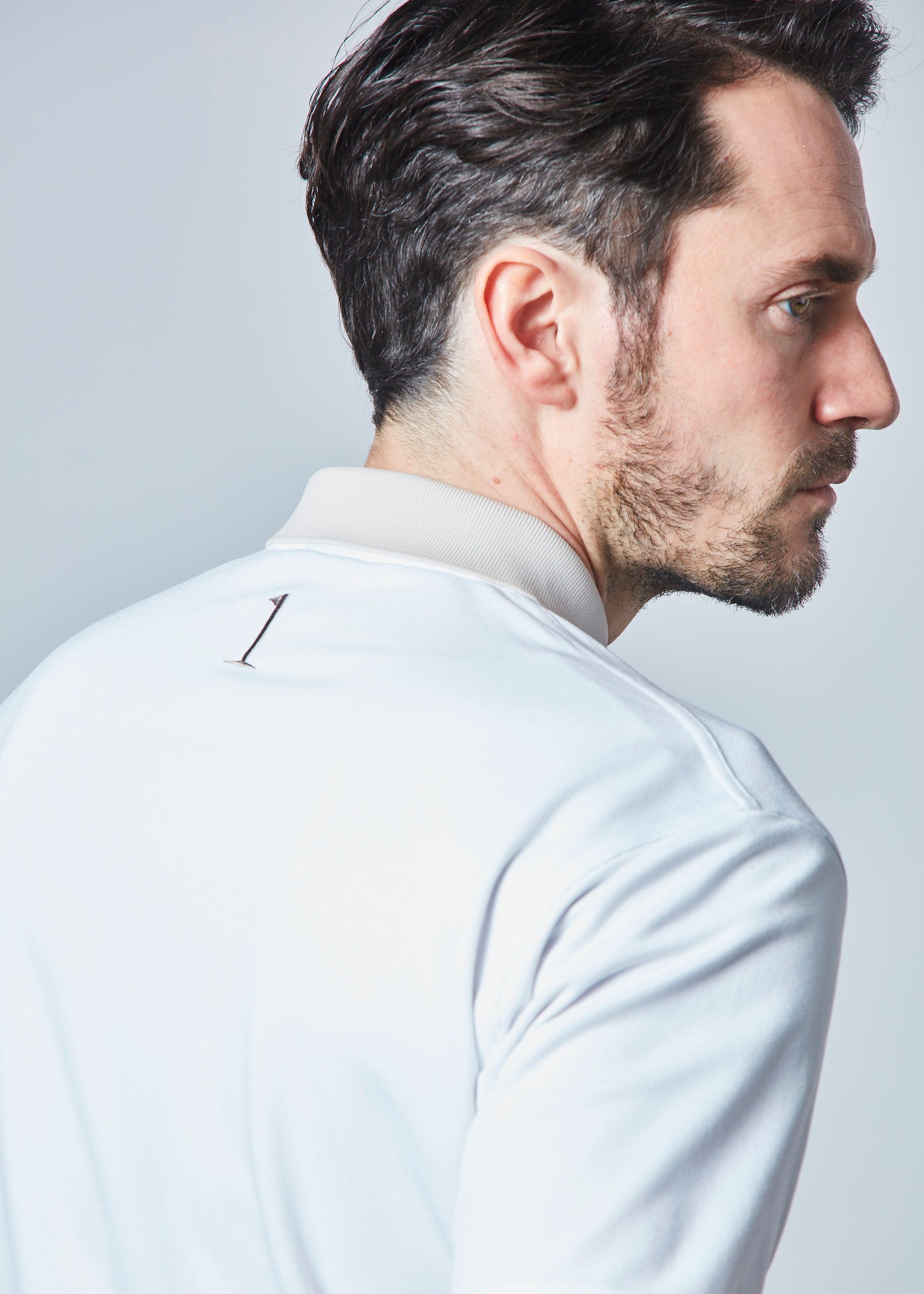 【NEW】エクスクルーシブホワイトモジュラーポロ