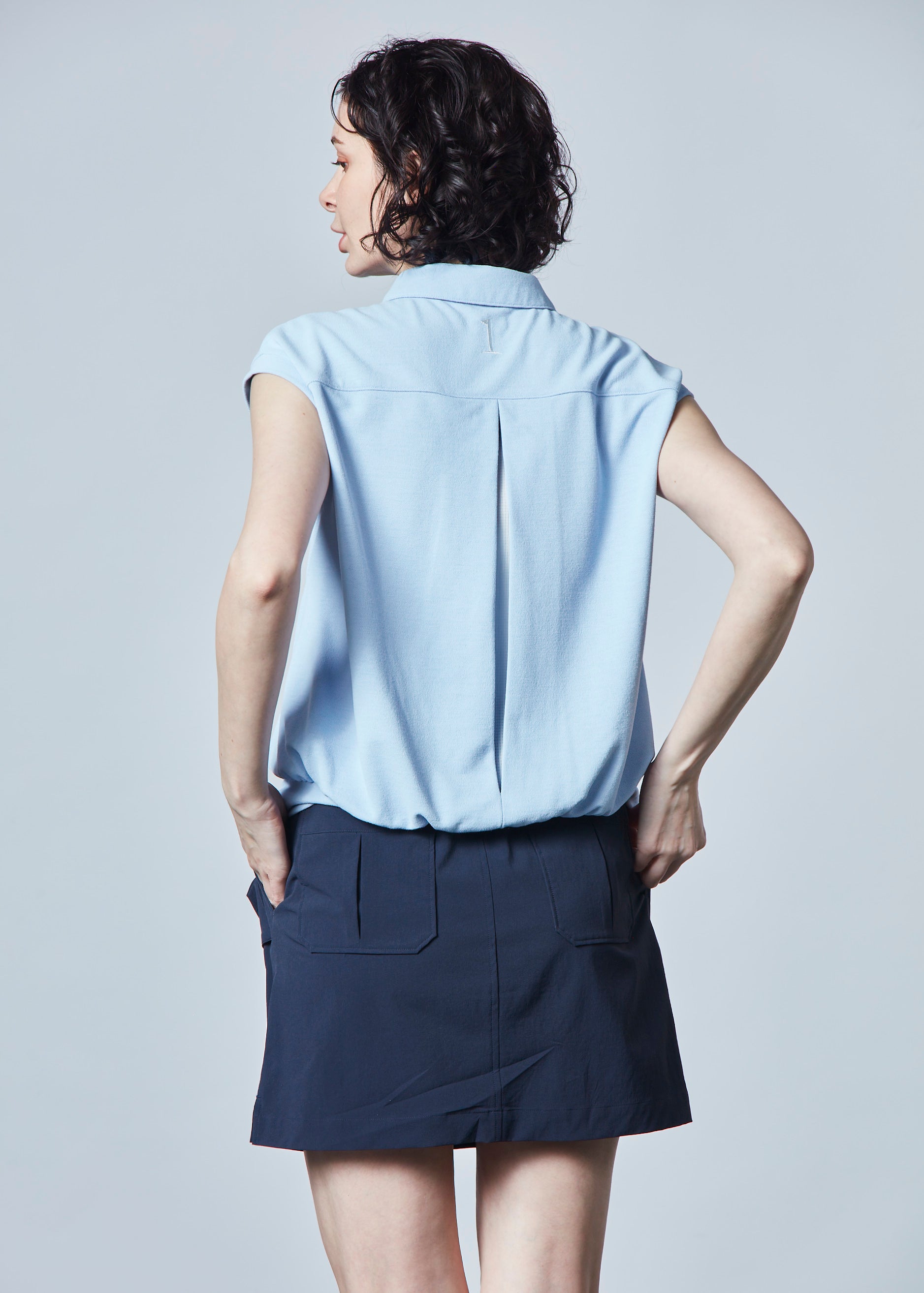 【NEW】ギャザーデザインポケットスカート