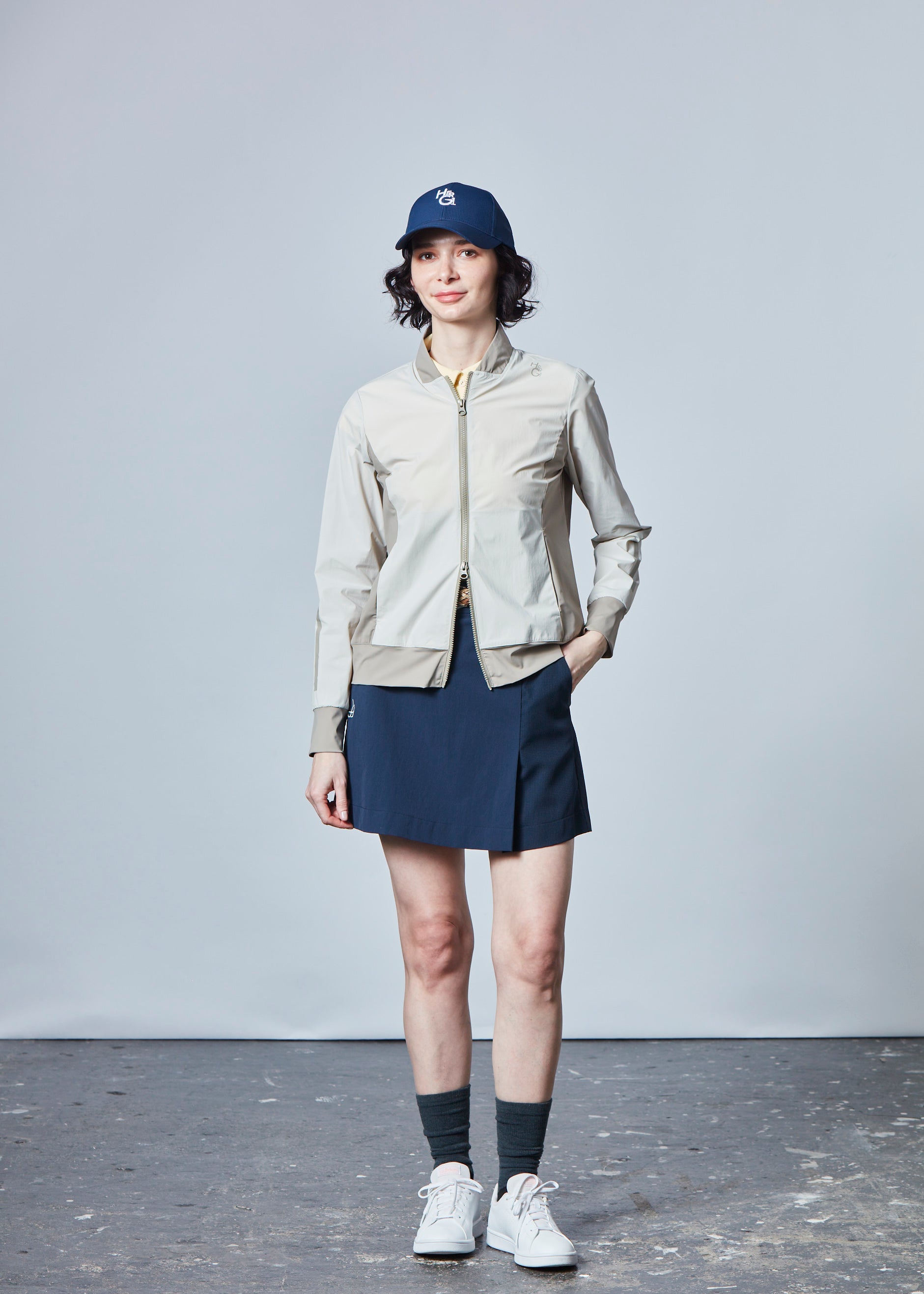 【先行予約・NEW】パッカブルコンパクトナイロンストレッチブルゾン