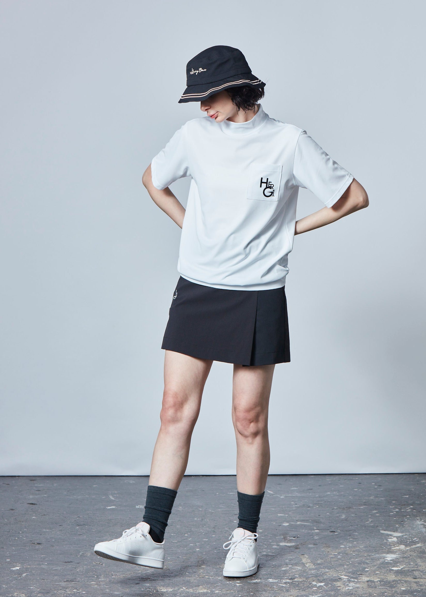 【入荷・NEW】トゥルーボーテ半袖モックネック