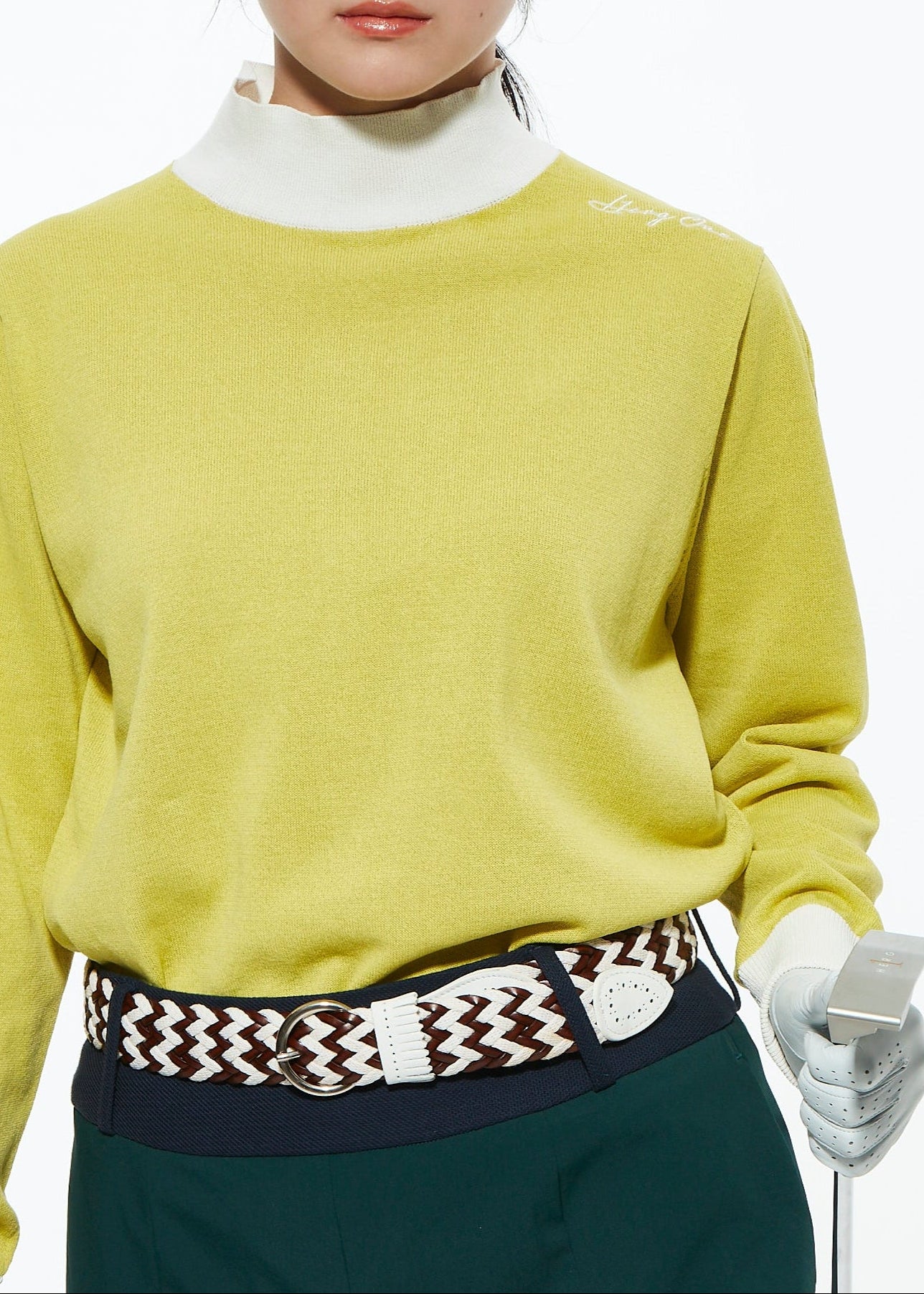WOMENS LIGHT AND COOL WASHI KNIT LONG SLEEVE TOPS