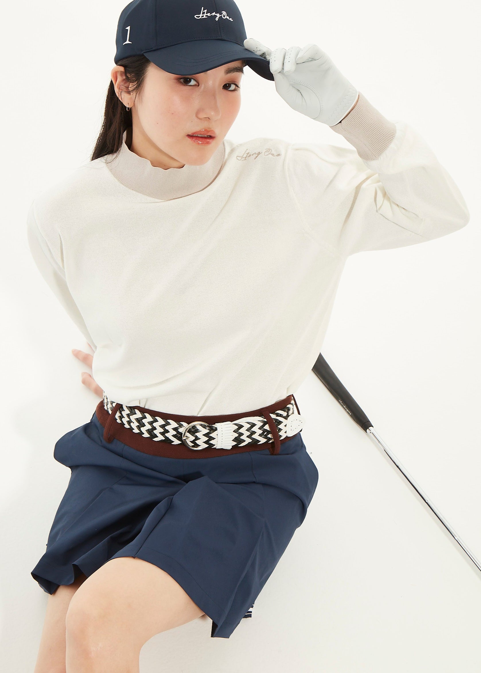 【2025 NEW】SPORTEX DUAL FABRIC TUCK SKIRT