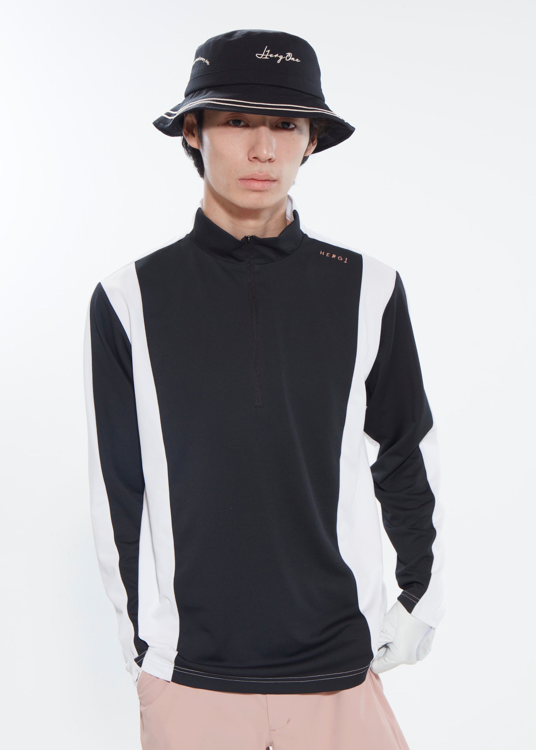 【2025 NEW】UPF50+ MENS HALFZIP L/S SHIRT