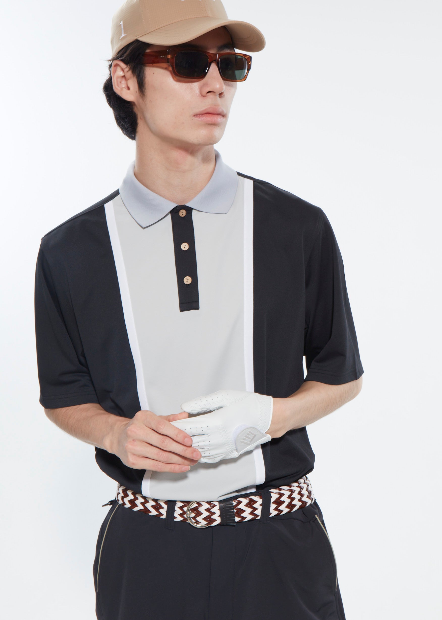 【2025 NEW】UPF50+ MENS BI-COLOR POLO