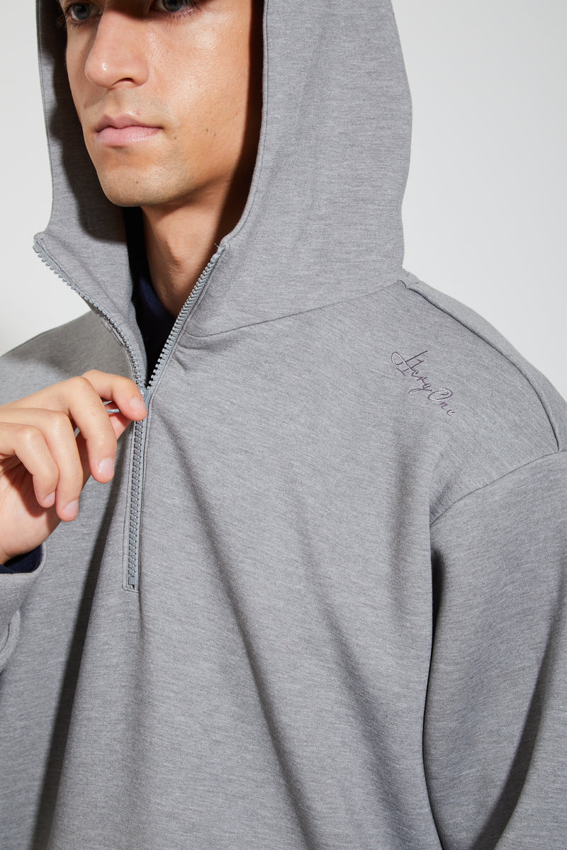 【2024 NEW】MENS HALFZIP HOODIE