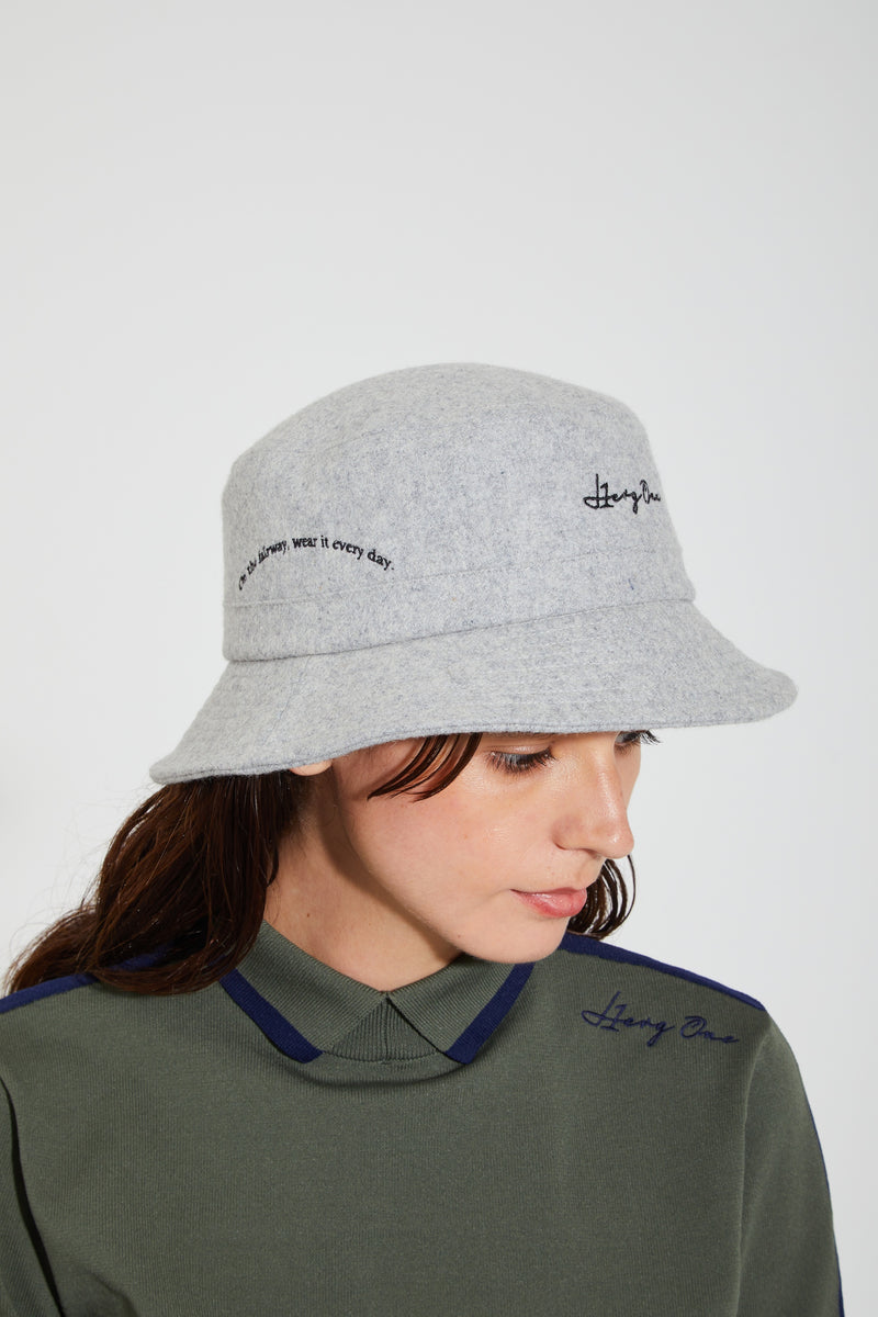 【2024 NEW】WOOL/PE BUCKET HAT