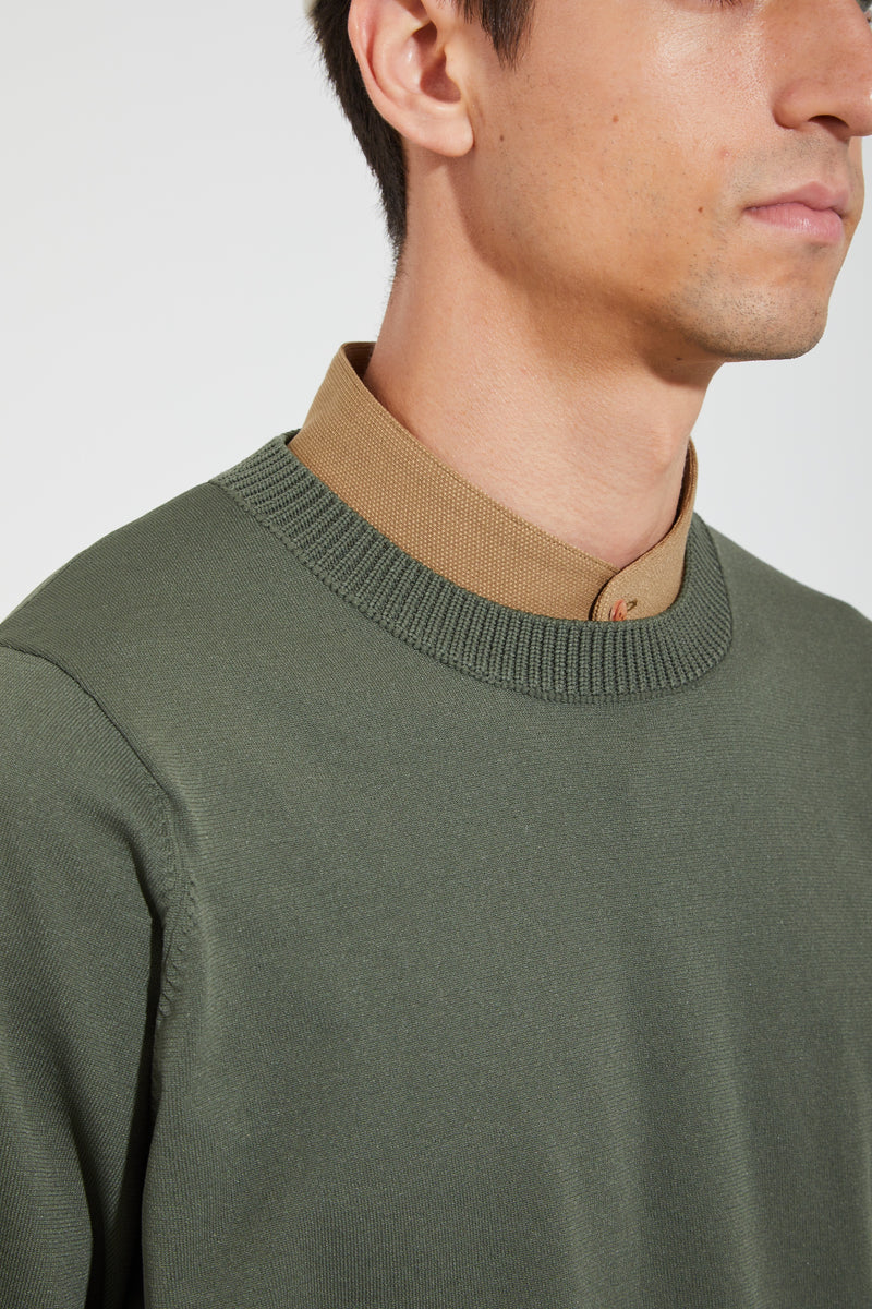 【2024 NEW】MENS BACK CROCET KNIT