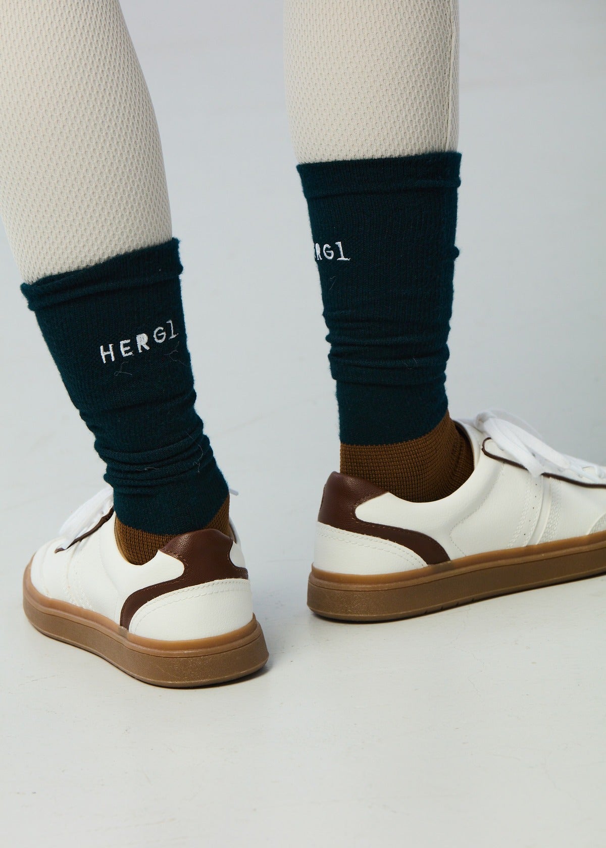 【NEW】ロングソックス Green＆Black