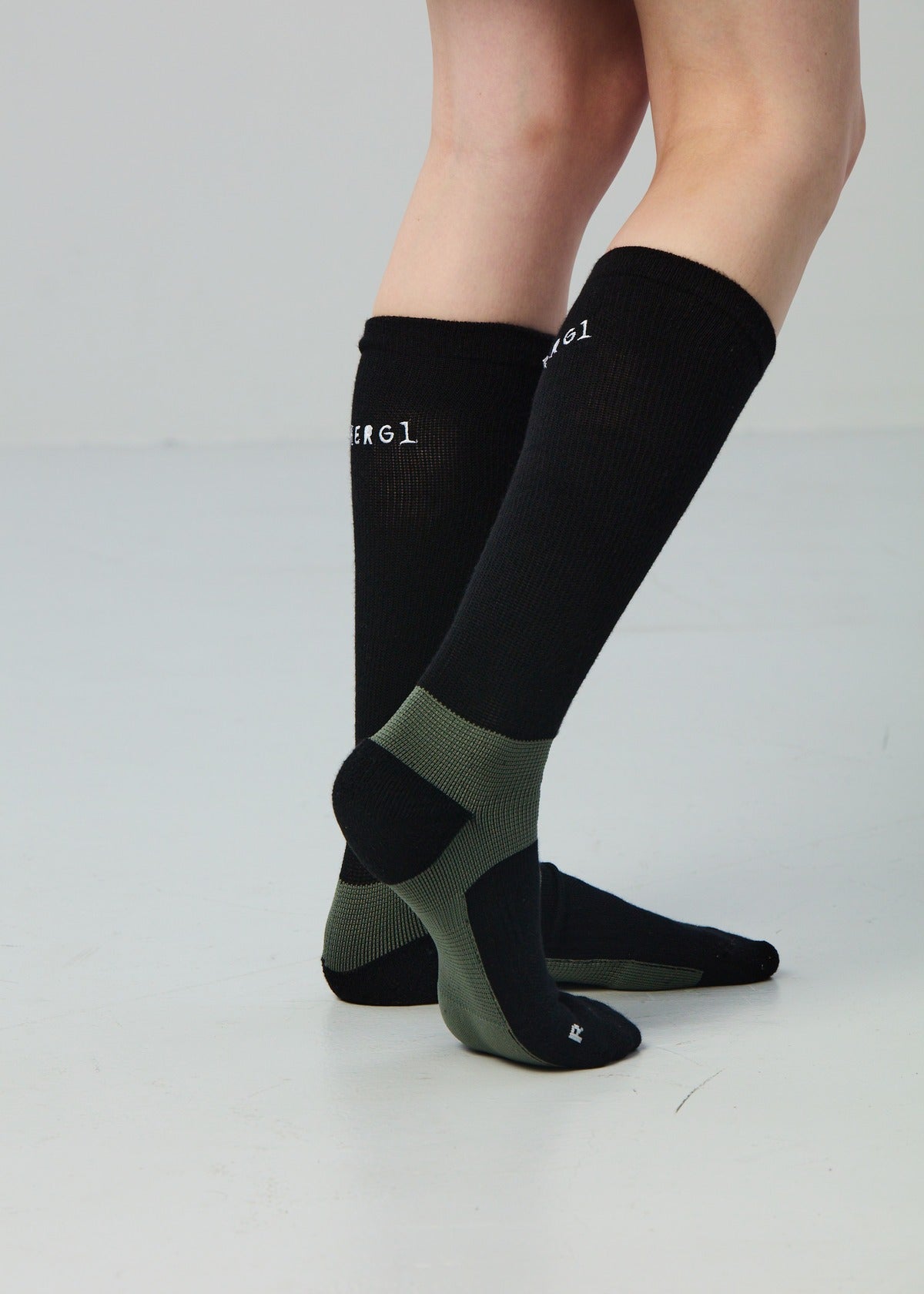 【NEW】ロングソックス Green＆Black
